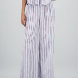 Pantalon recto pretina detalle boton