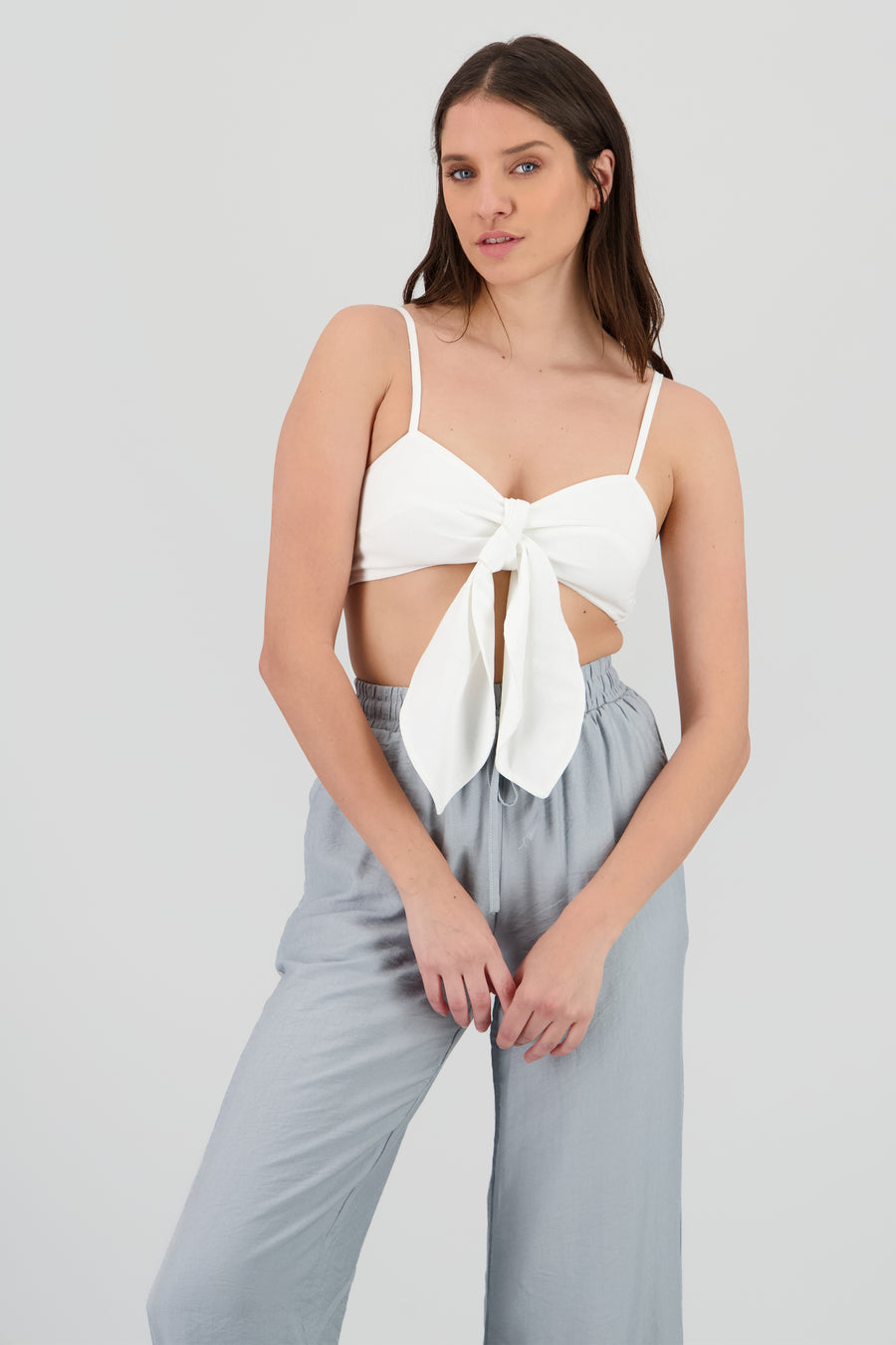 Top crop detalle nudo tirantes