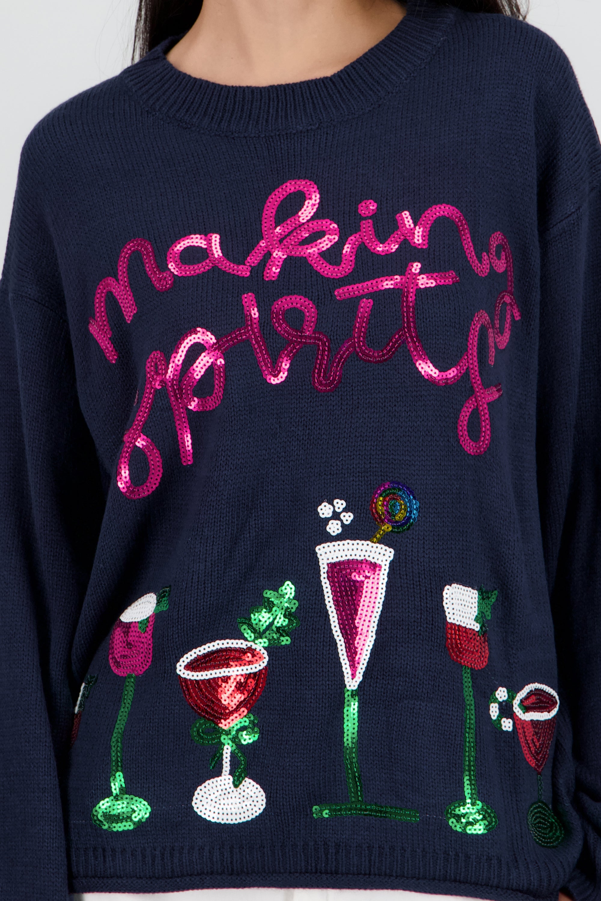 Sueter navidad drink MARINO