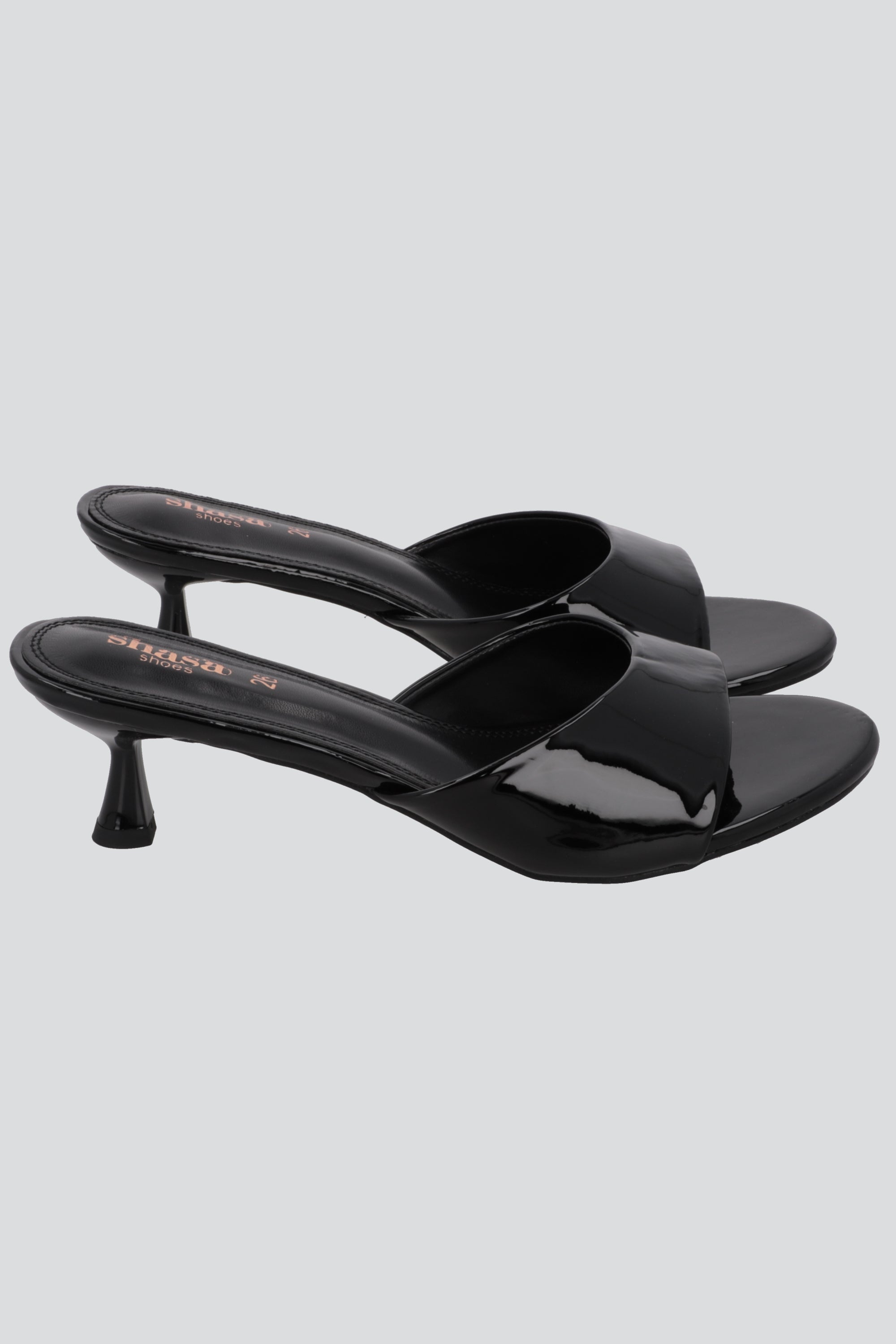 Tacon kitten mula peep toe NEGRO
