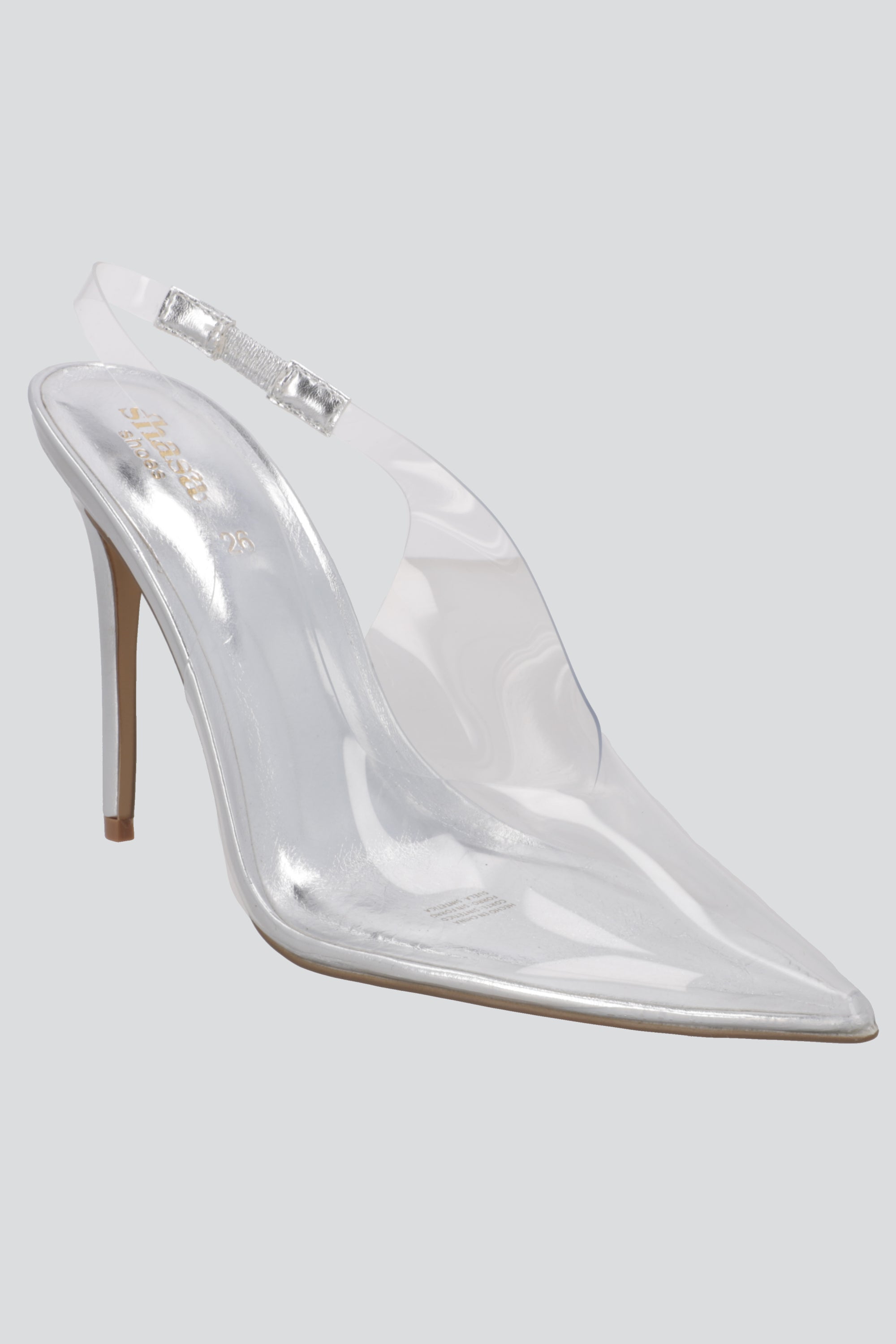 Tacon pointy transparente TRANSPARENTE