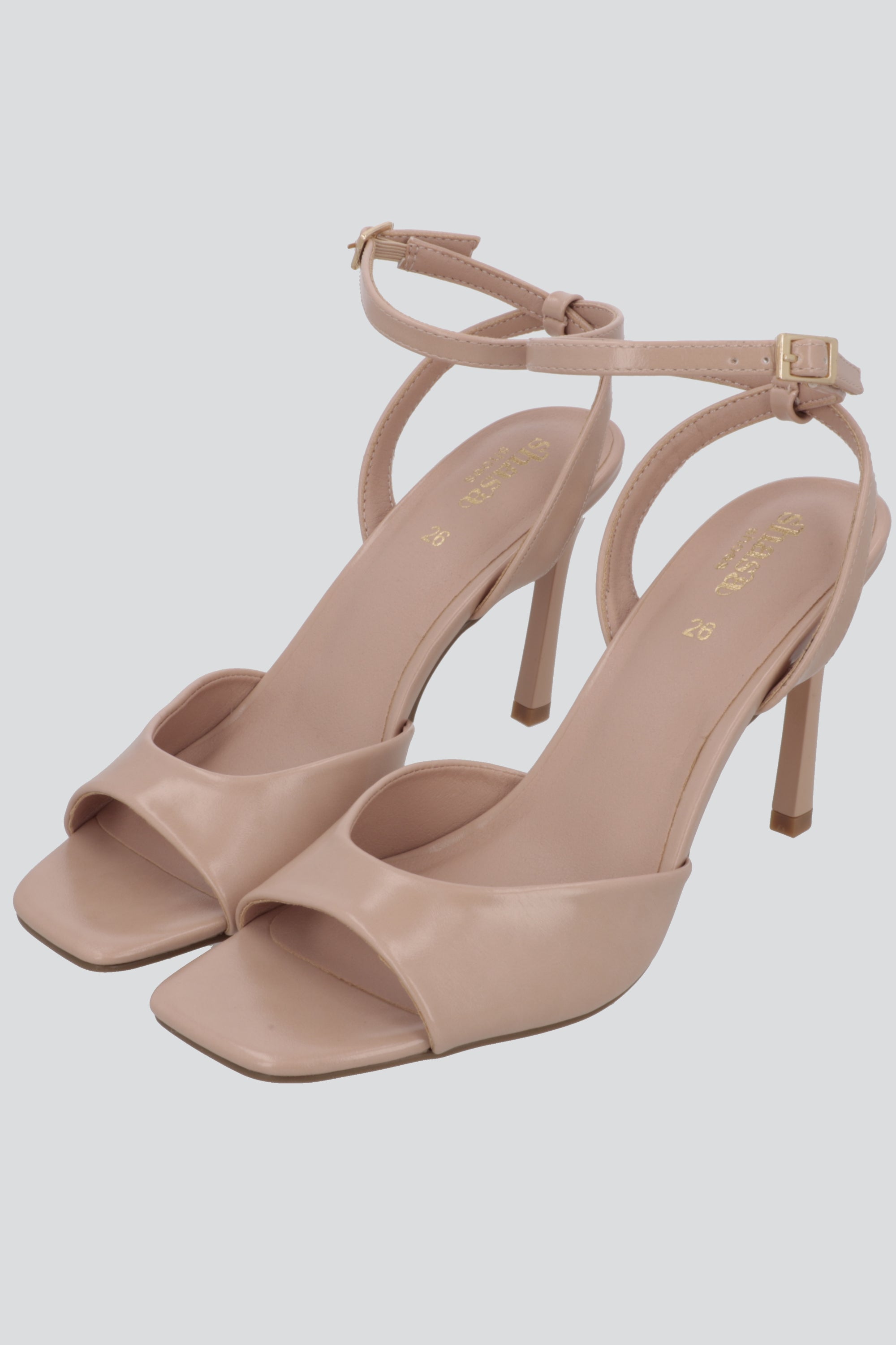 Tacon peep toe pulsera