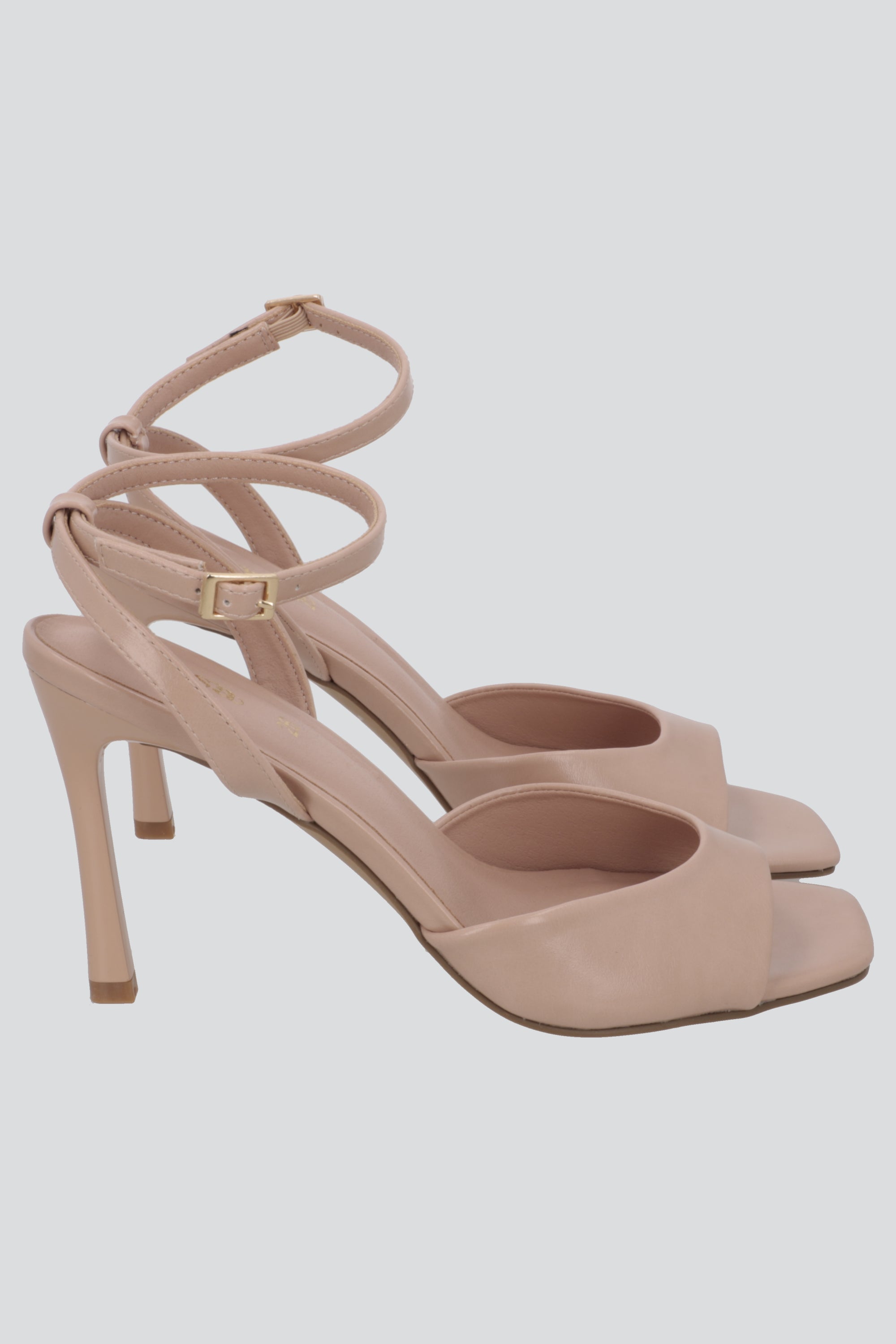 Tacon peep toe pulsera