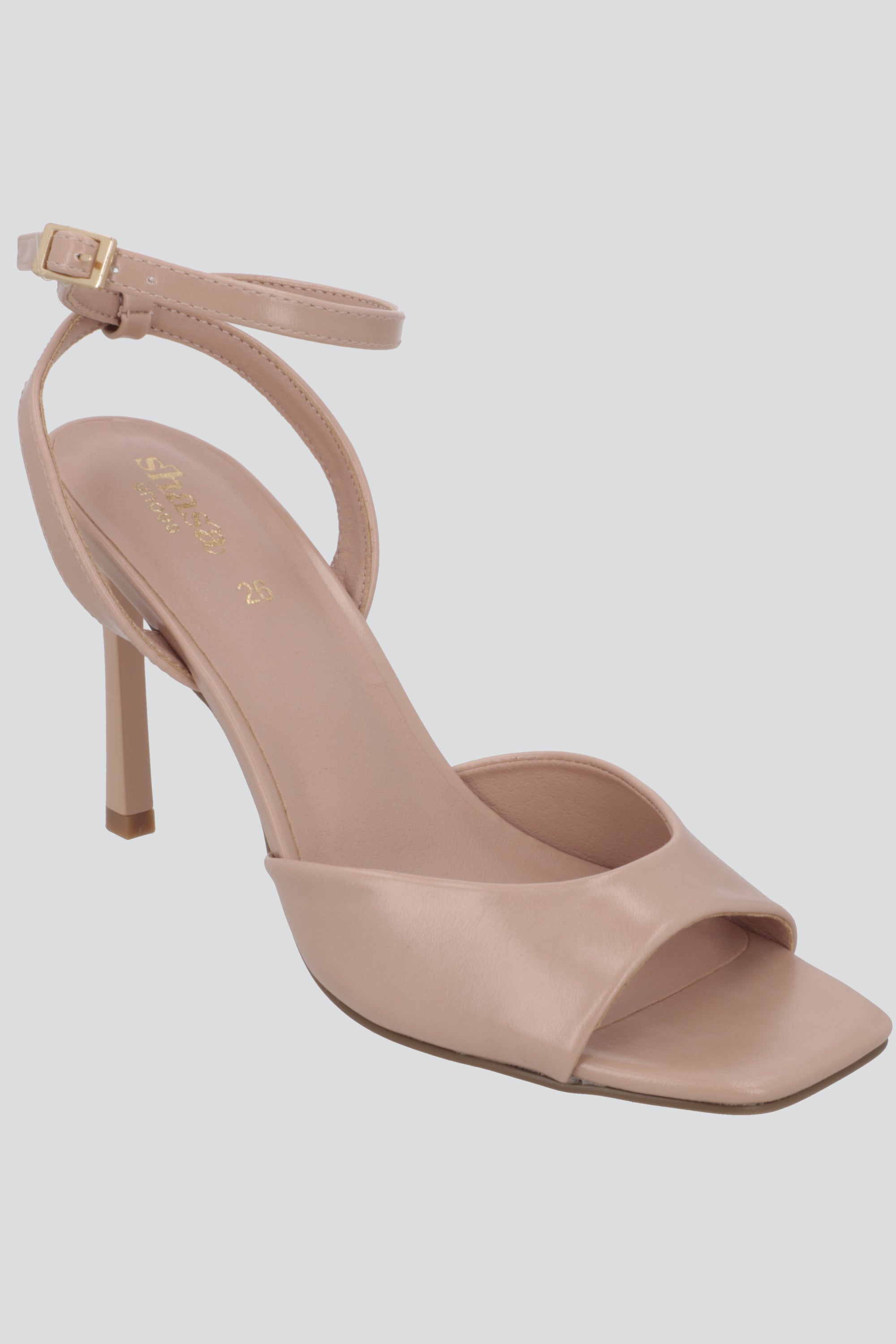 Tacon peep toe pulsera