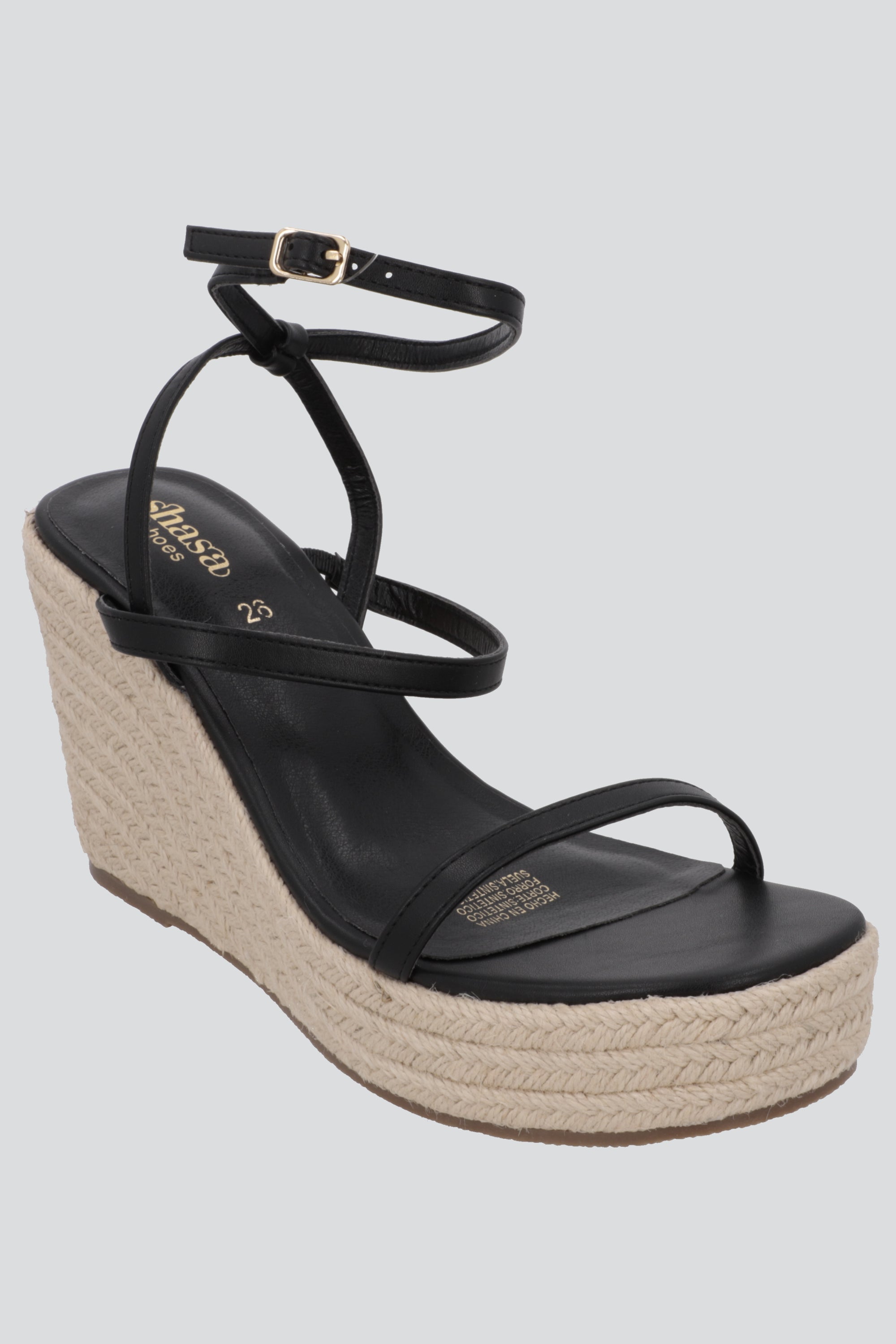 Cuña sencilla pulsera NEGRO