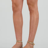 Sandalia pulsera anillo studs