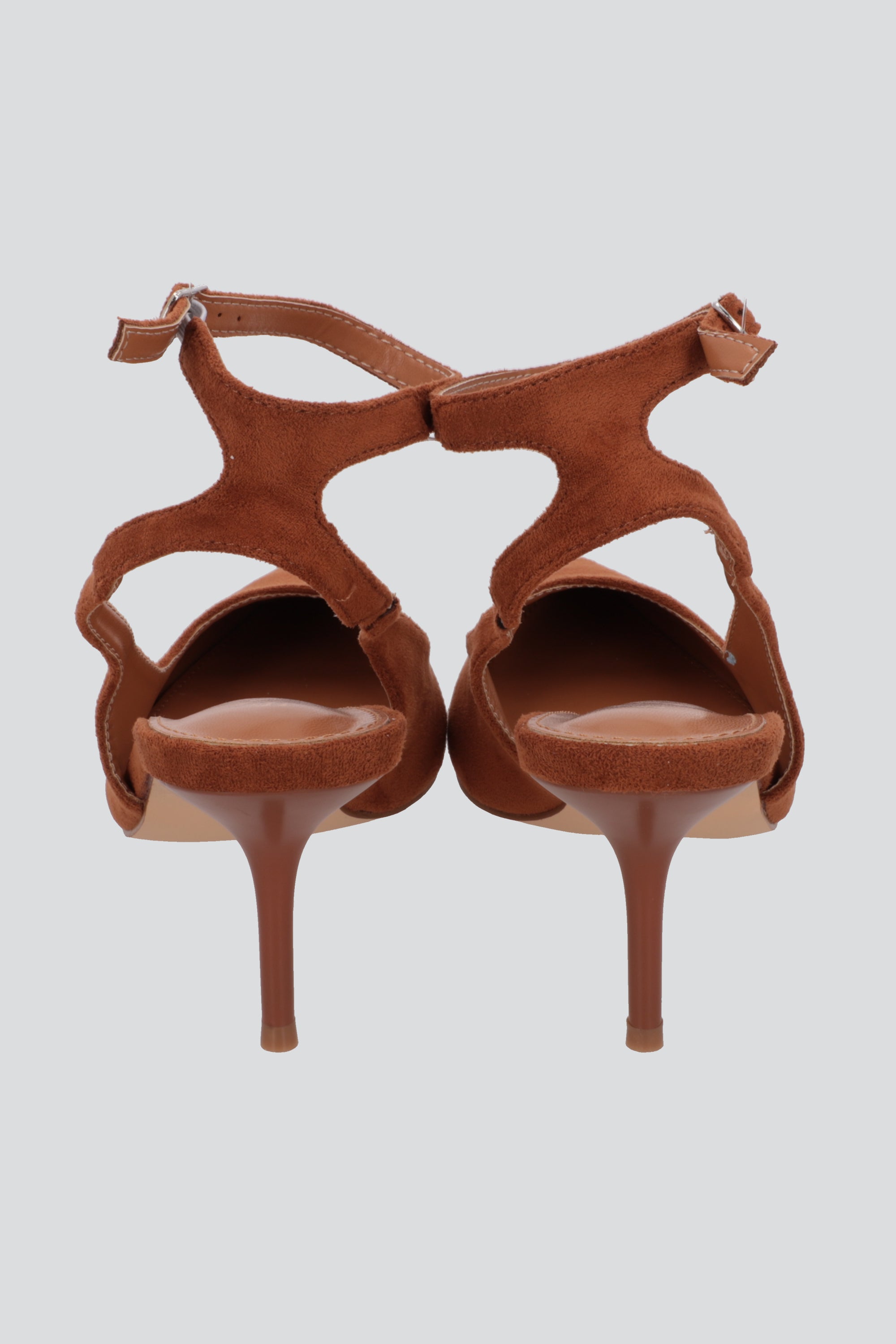 Tacon pointy pulsera suede CAMELLO