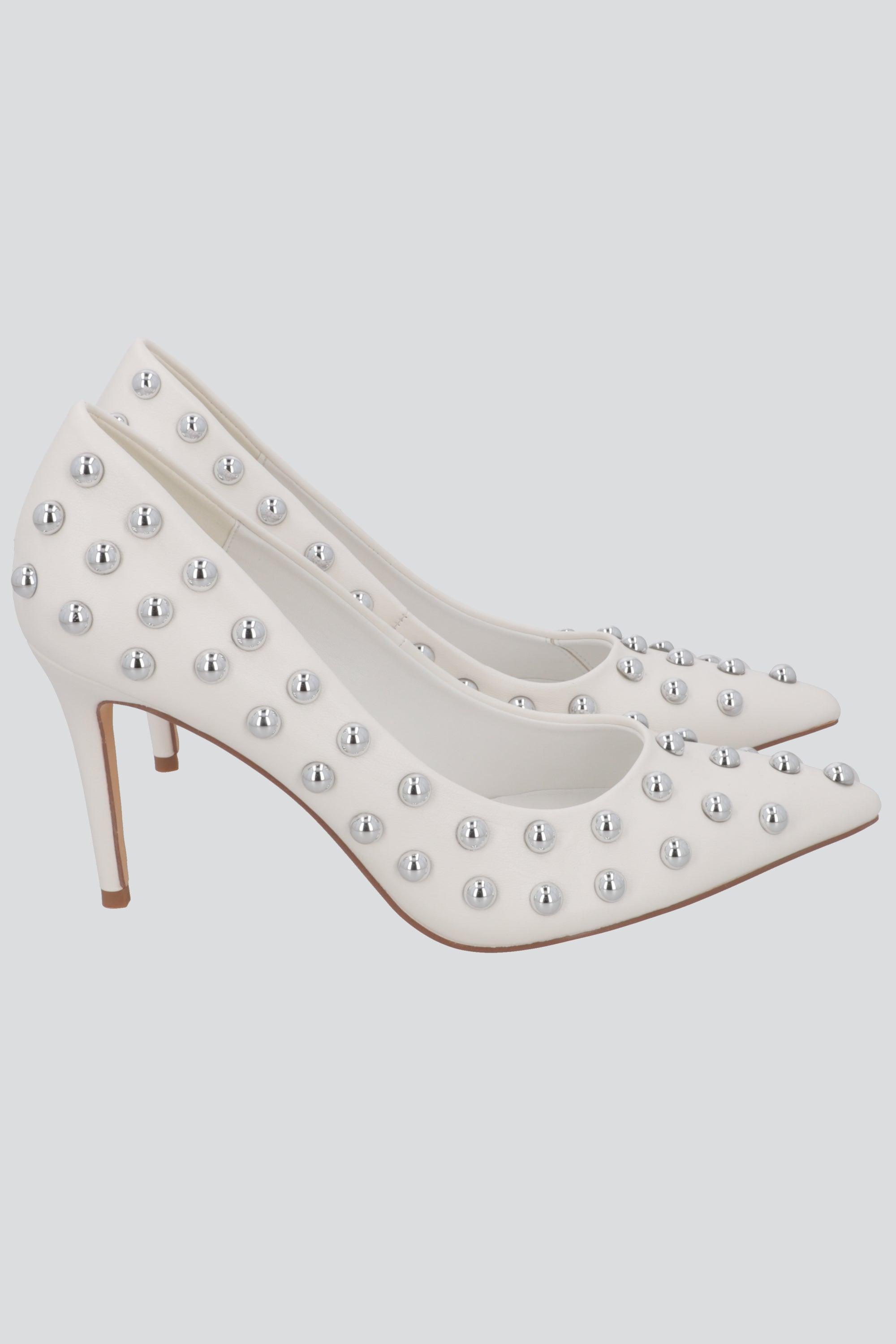 Tacon pointy mega studs BLANCO