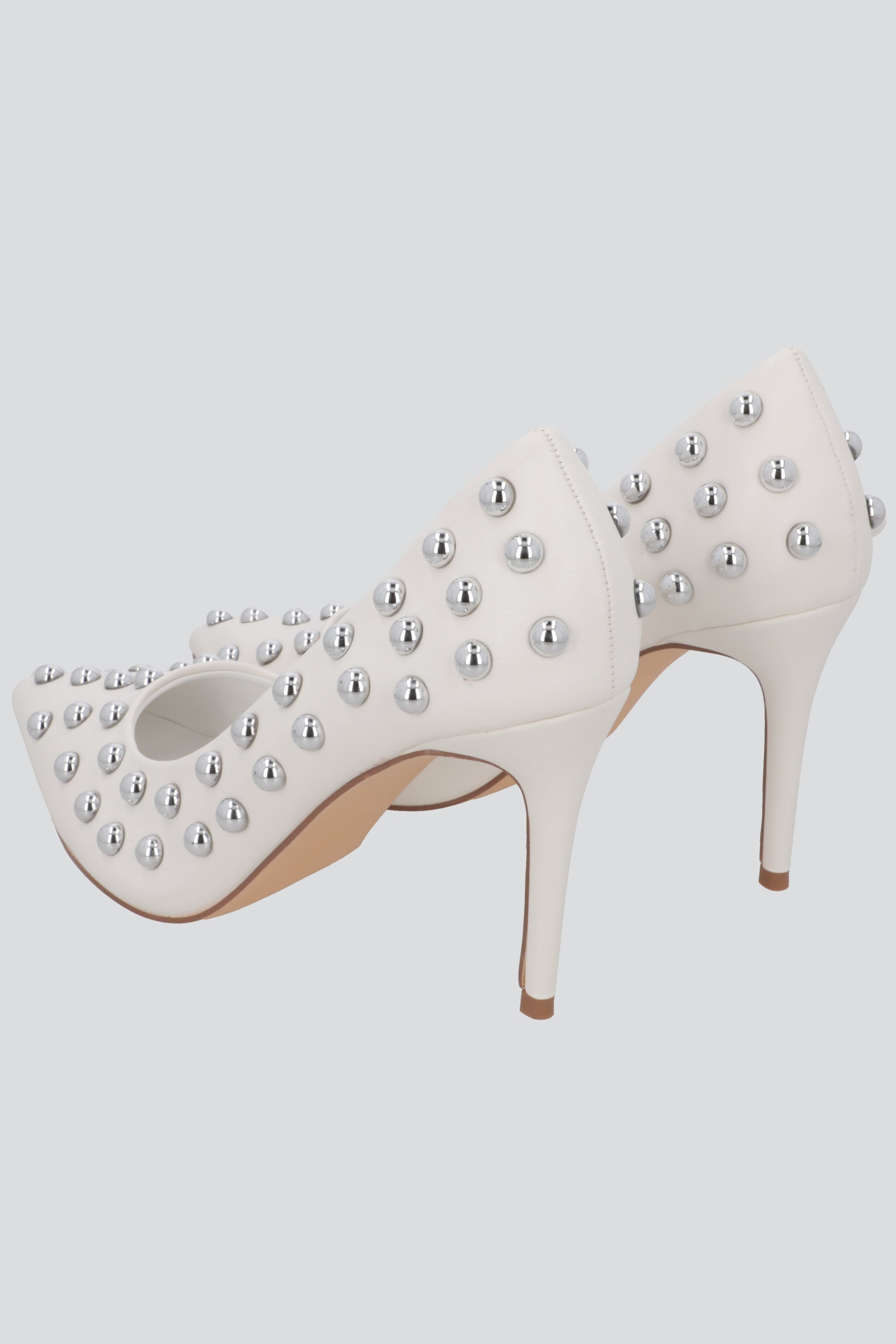 Tacon pointy mega studs BLANCO