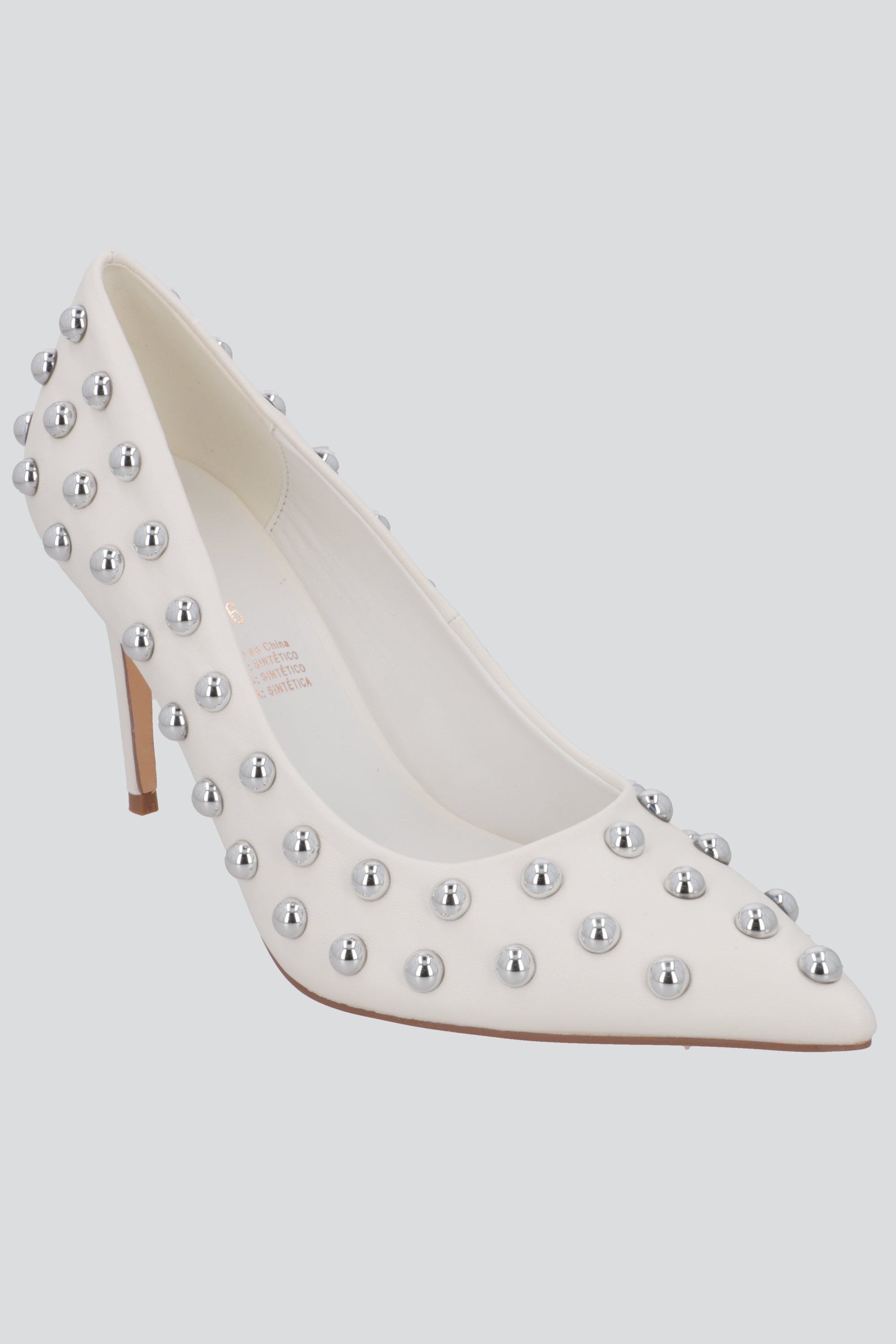 Tacon pointy mega studs BLANCO