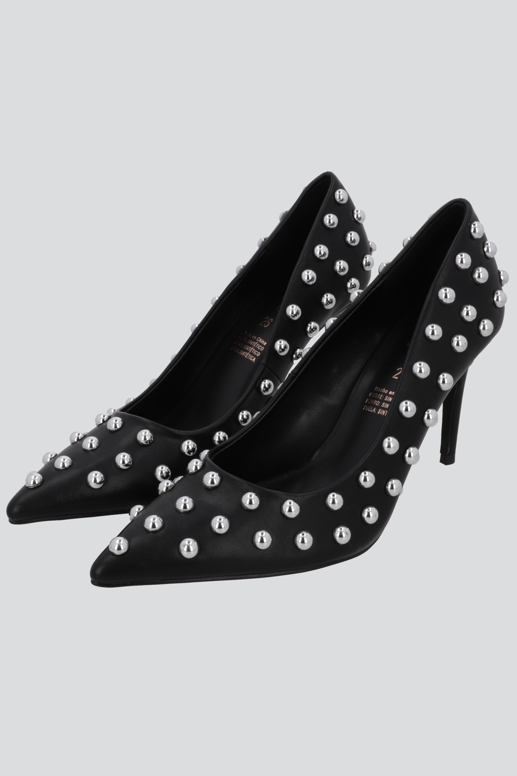 Tacon pointy mega studs NEGRO