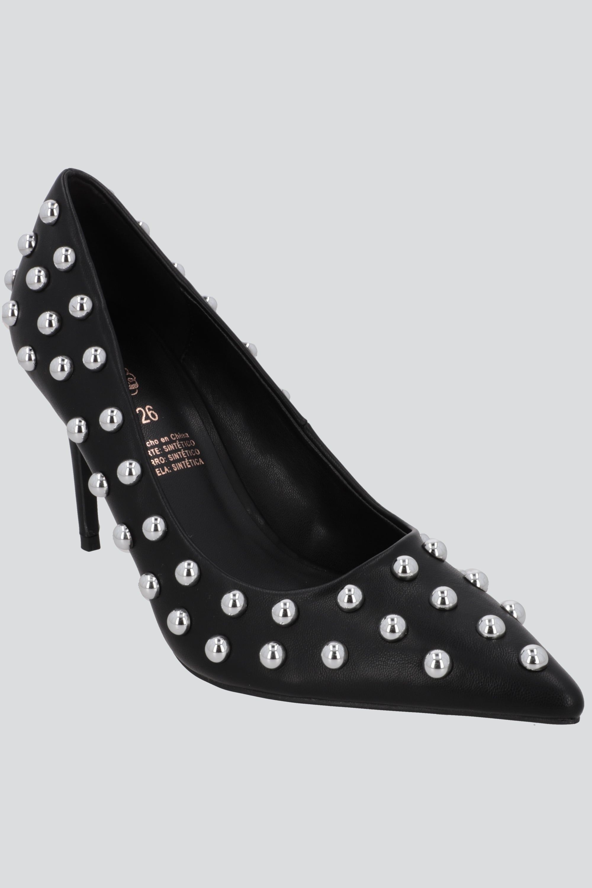 Tacon pointy mega studs NEGRO
