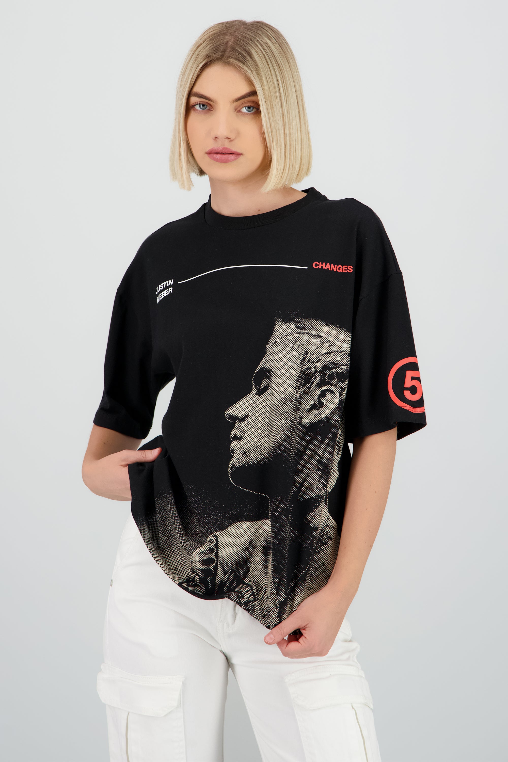 Playera justin bieber changes NEGRO