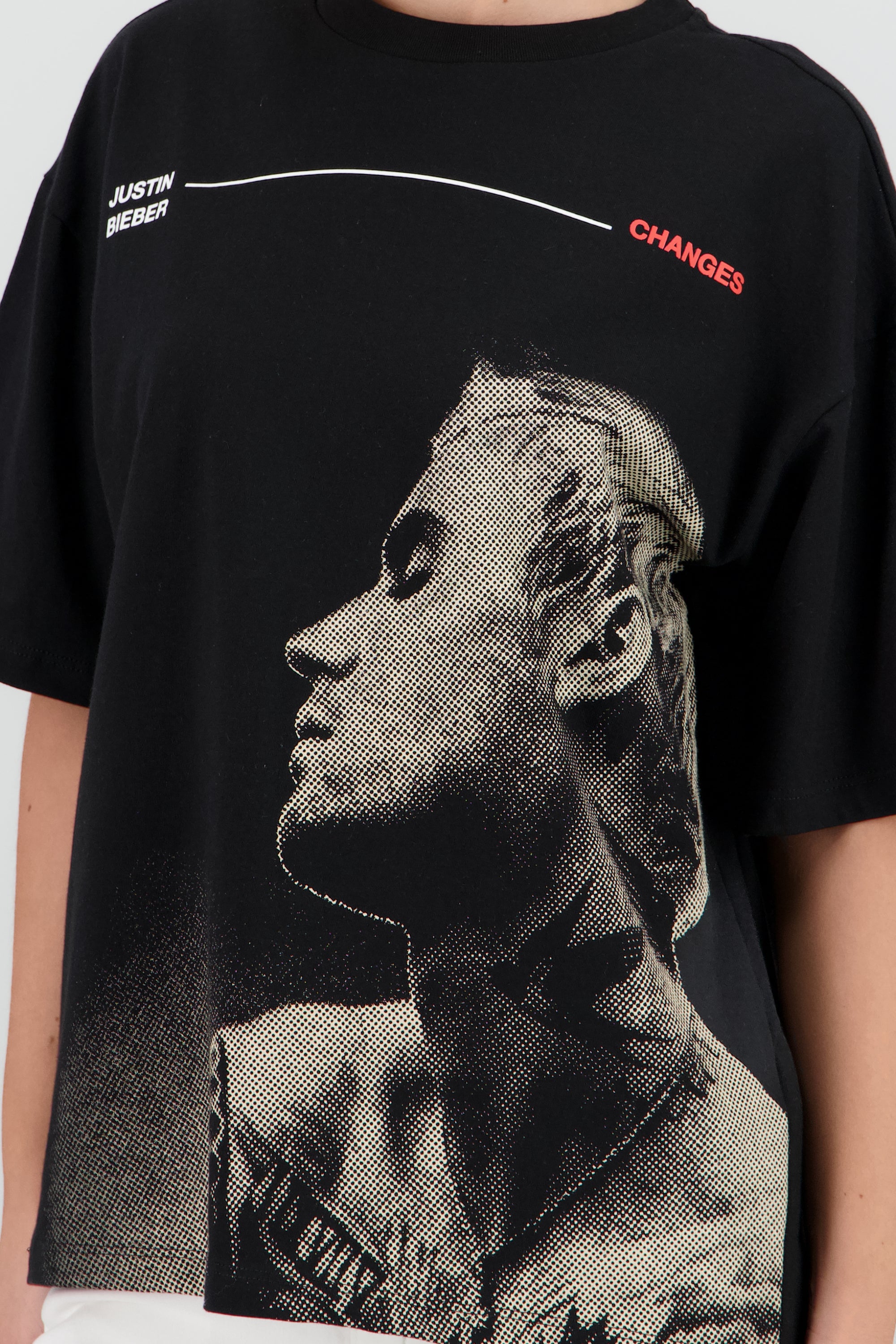 Playera justin bieber changes NEGRO