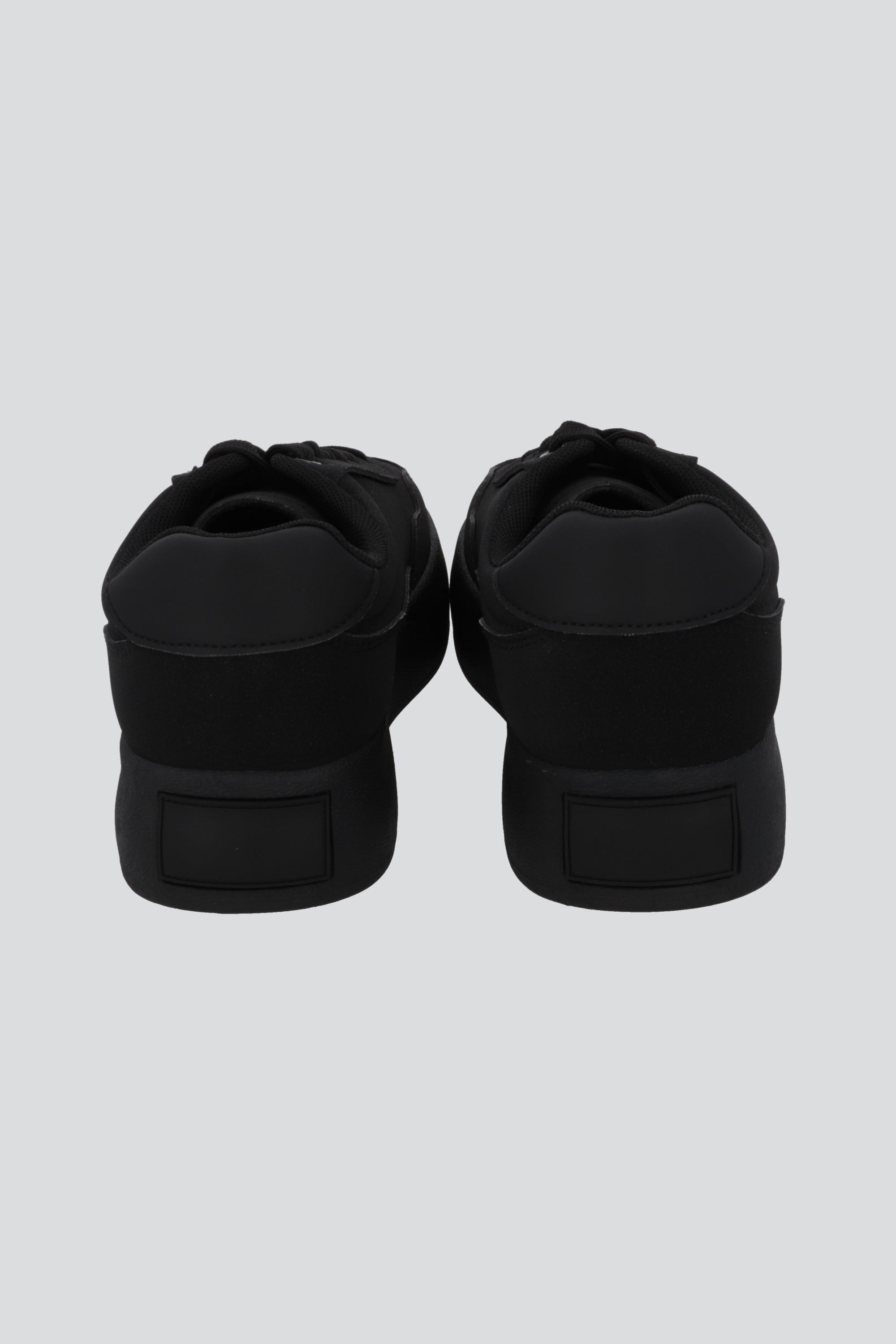Tenis casual suede plataforma NEGRO