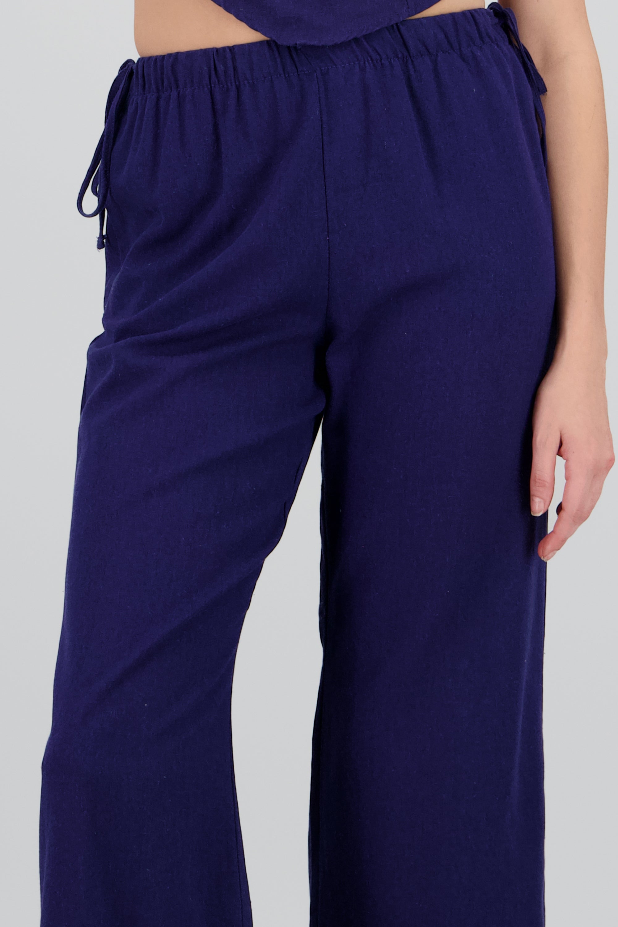 Pantalon jaretas cintura MARINO