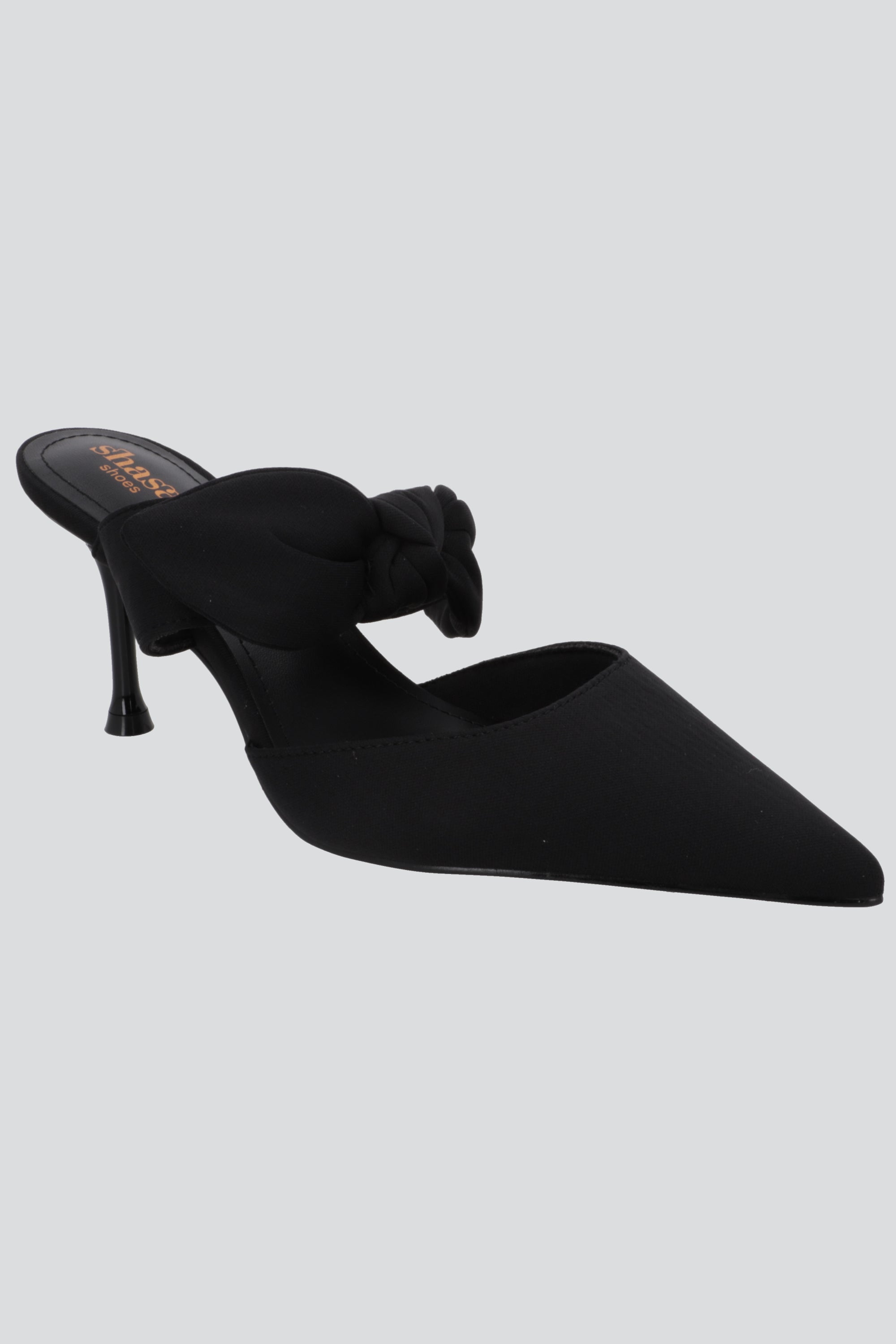 Tacon pointy mula moño NEGRO