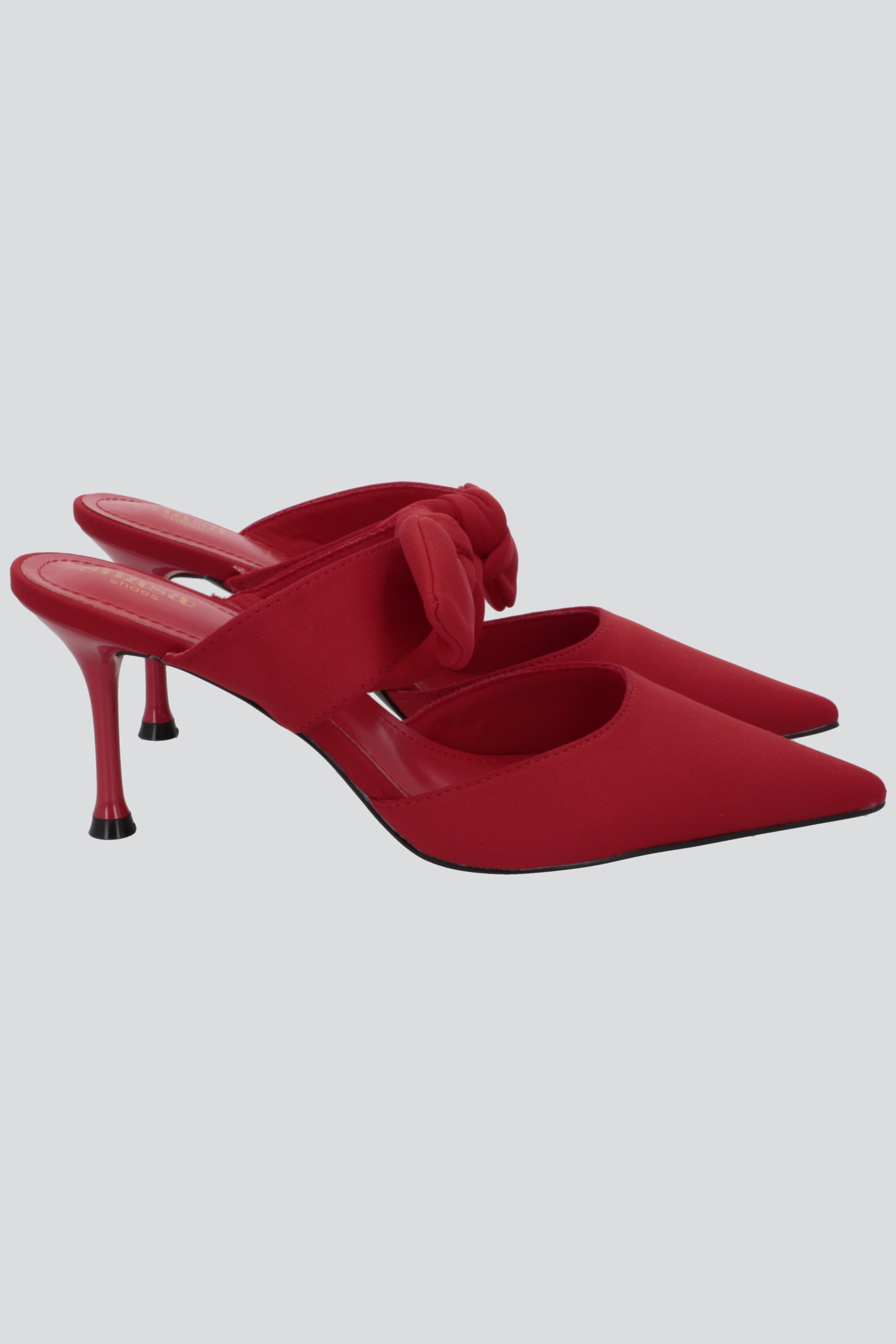 Tacon pointy mula moño ROJO