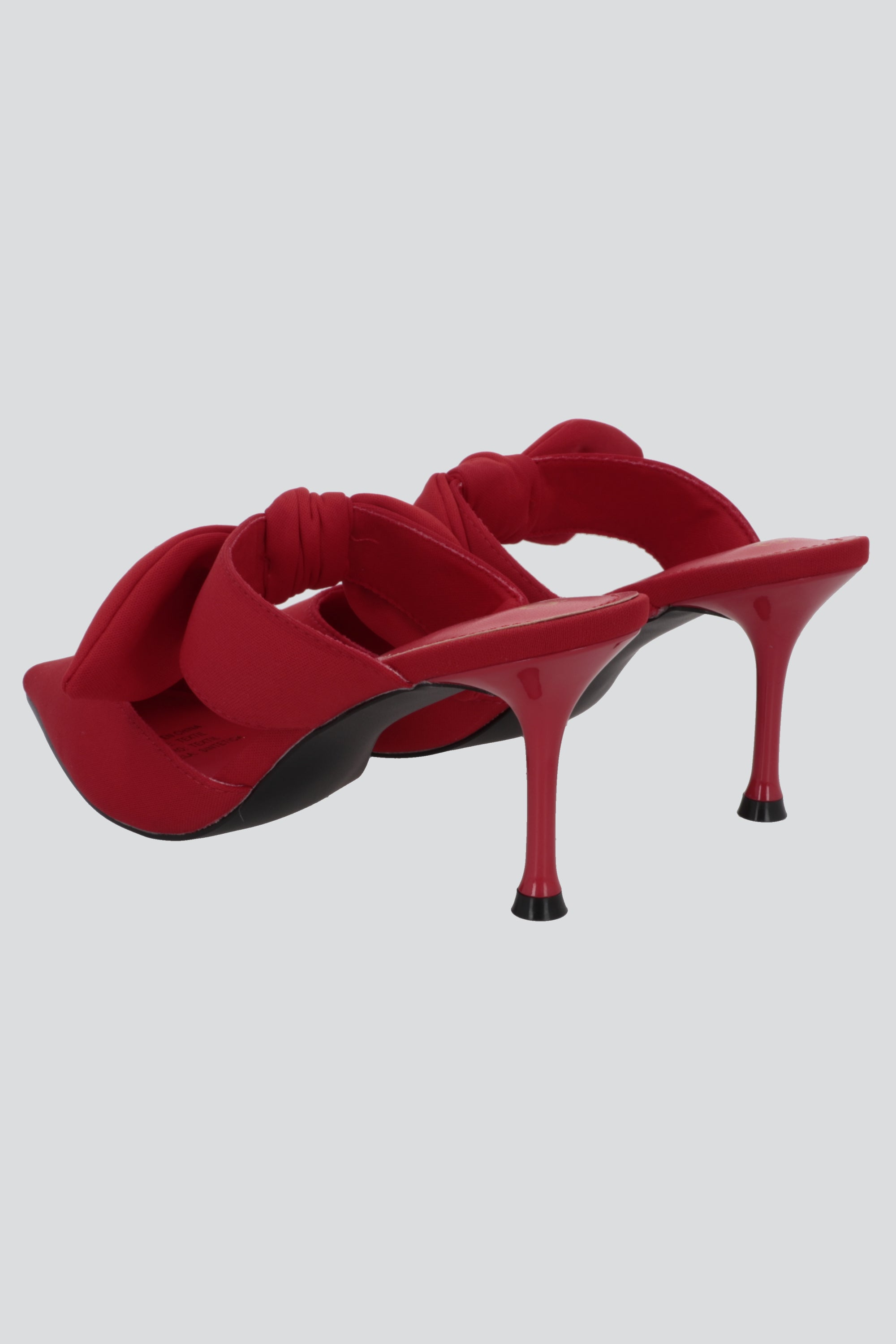 Tacon pointy mula moño ROJO
