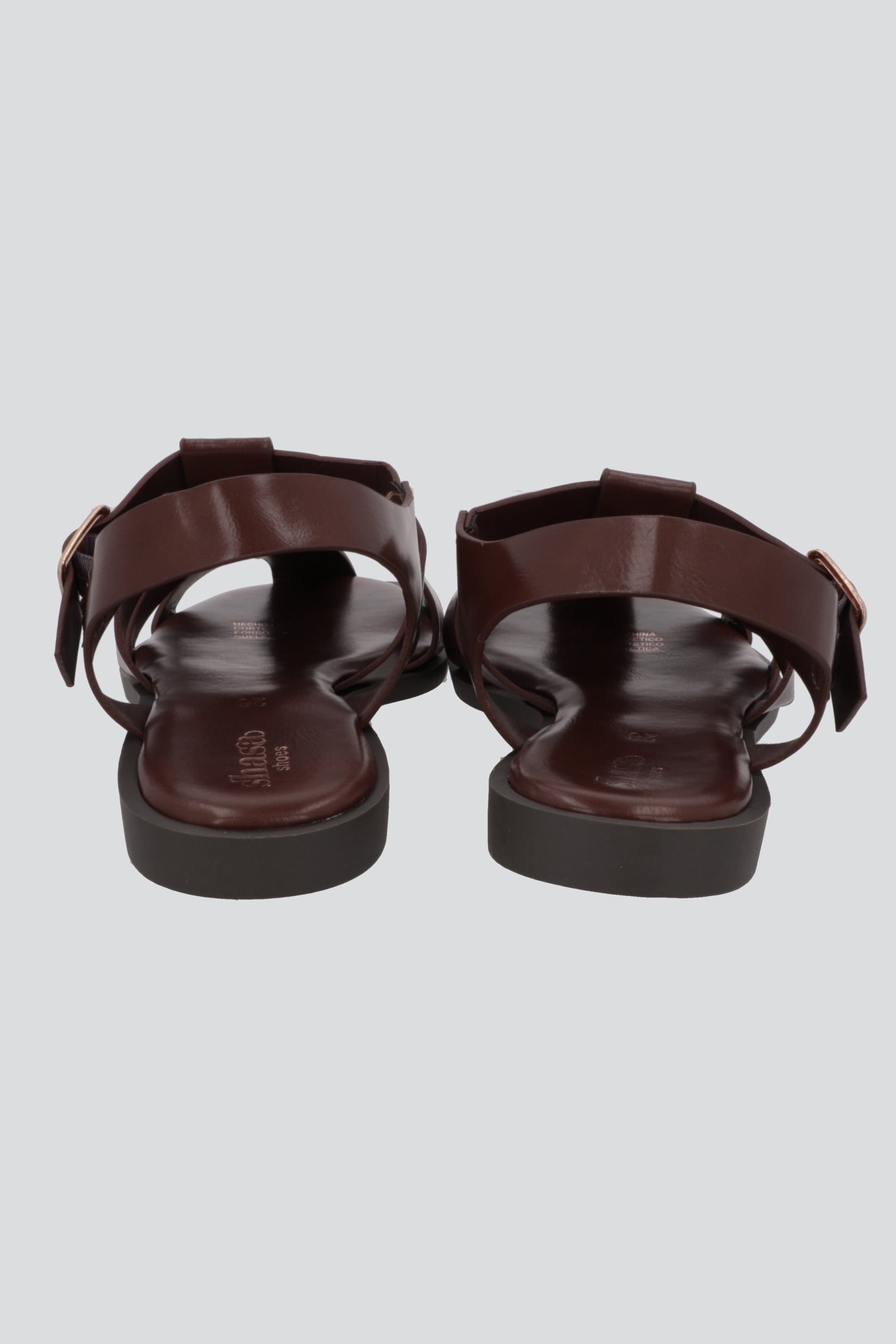 Sandalia cangrejera clasica CAFE