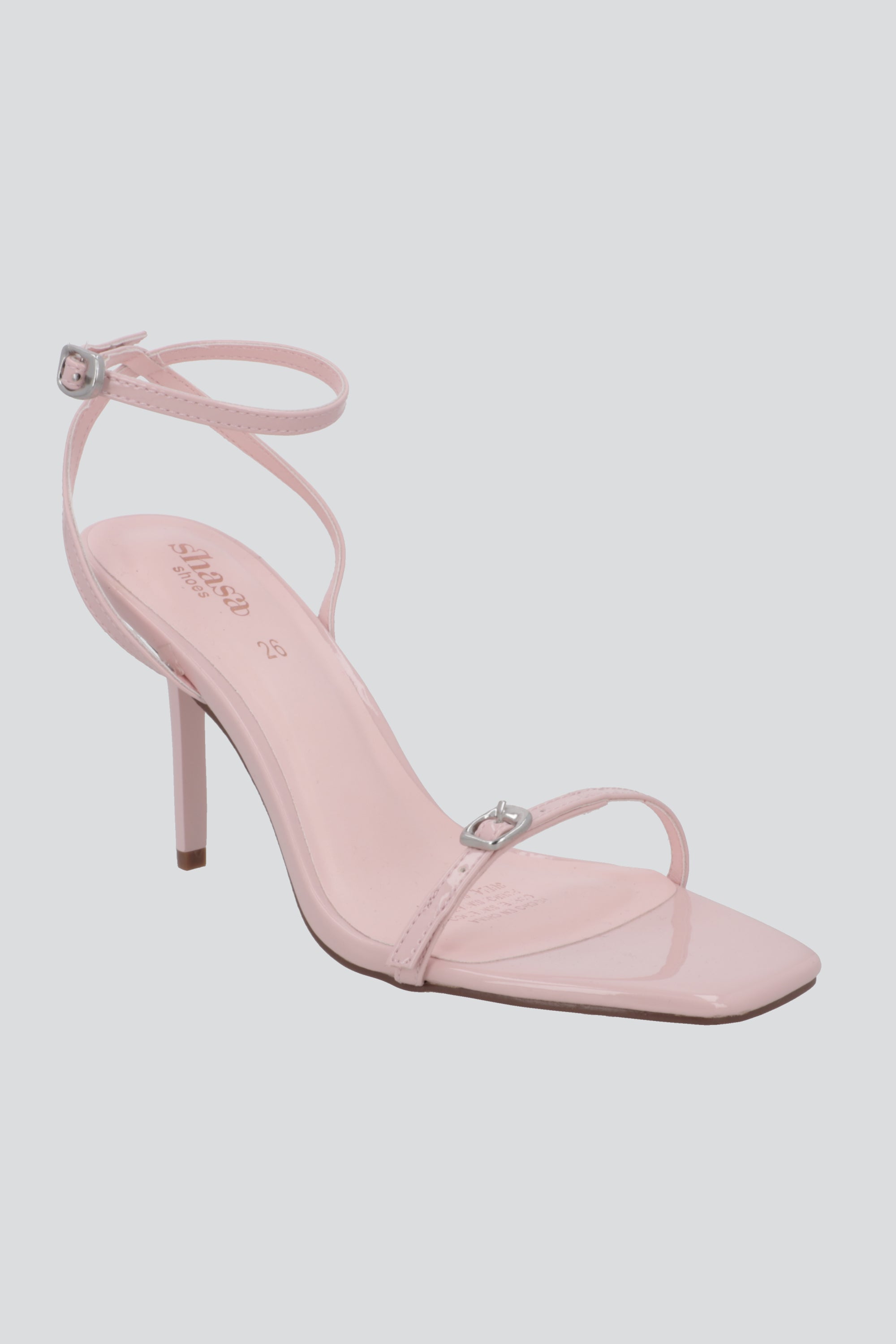 Tacon dos tiras delgadas BLUSH
