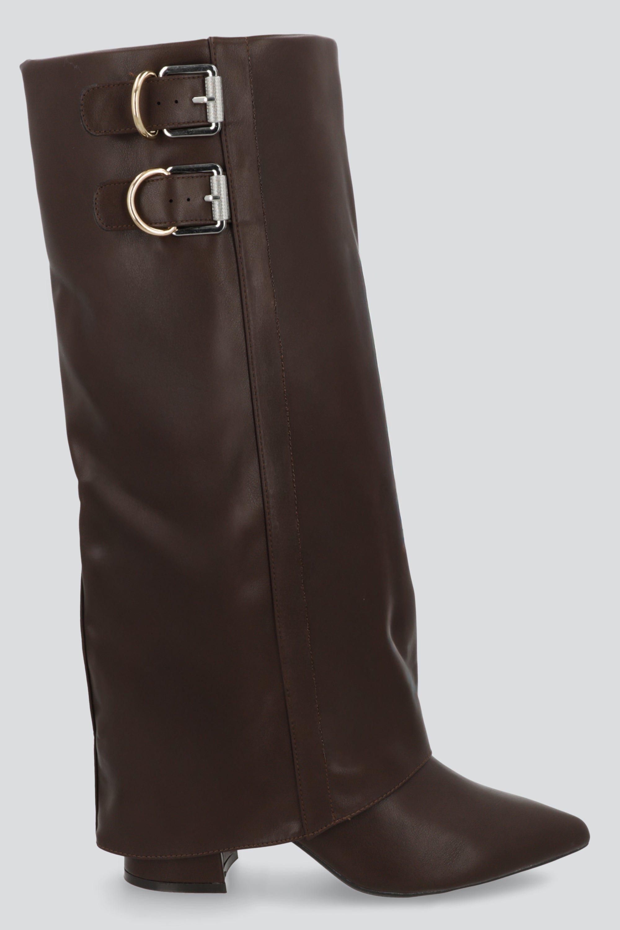 Bota funda alta hebillas CAFE