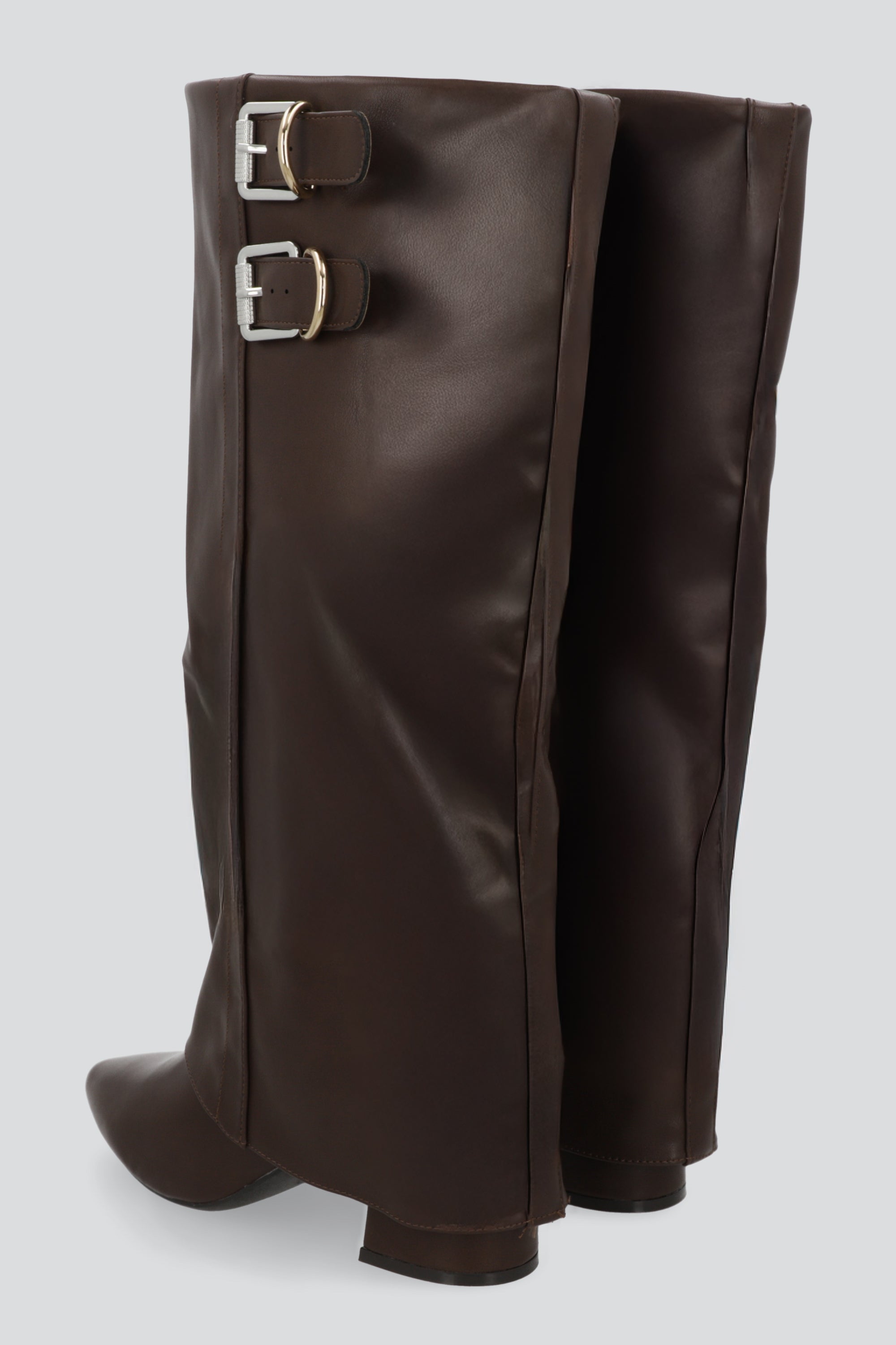 Bota funda alta hebillas CAFE