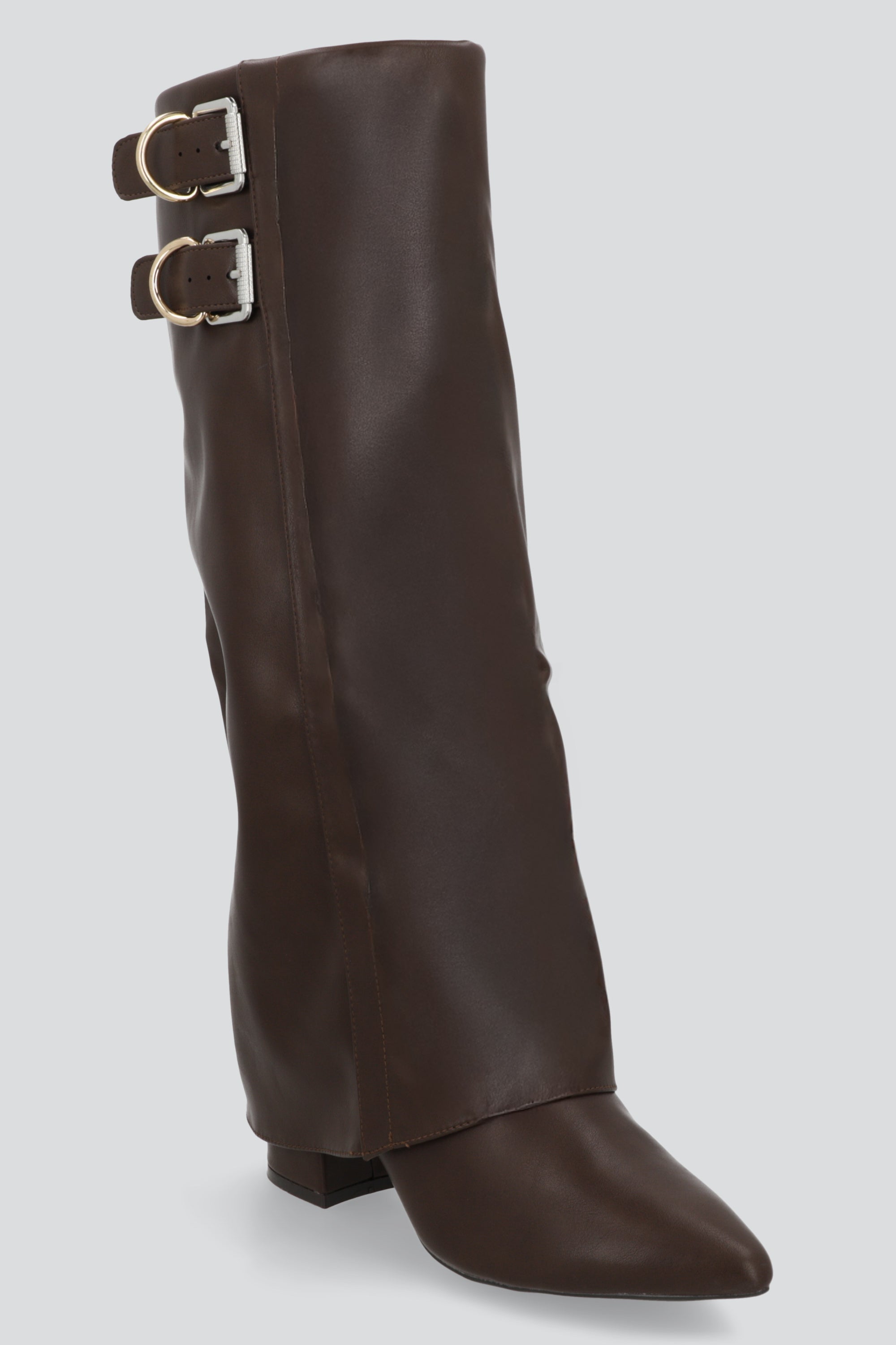 Bota funda alta hebillas CAFE