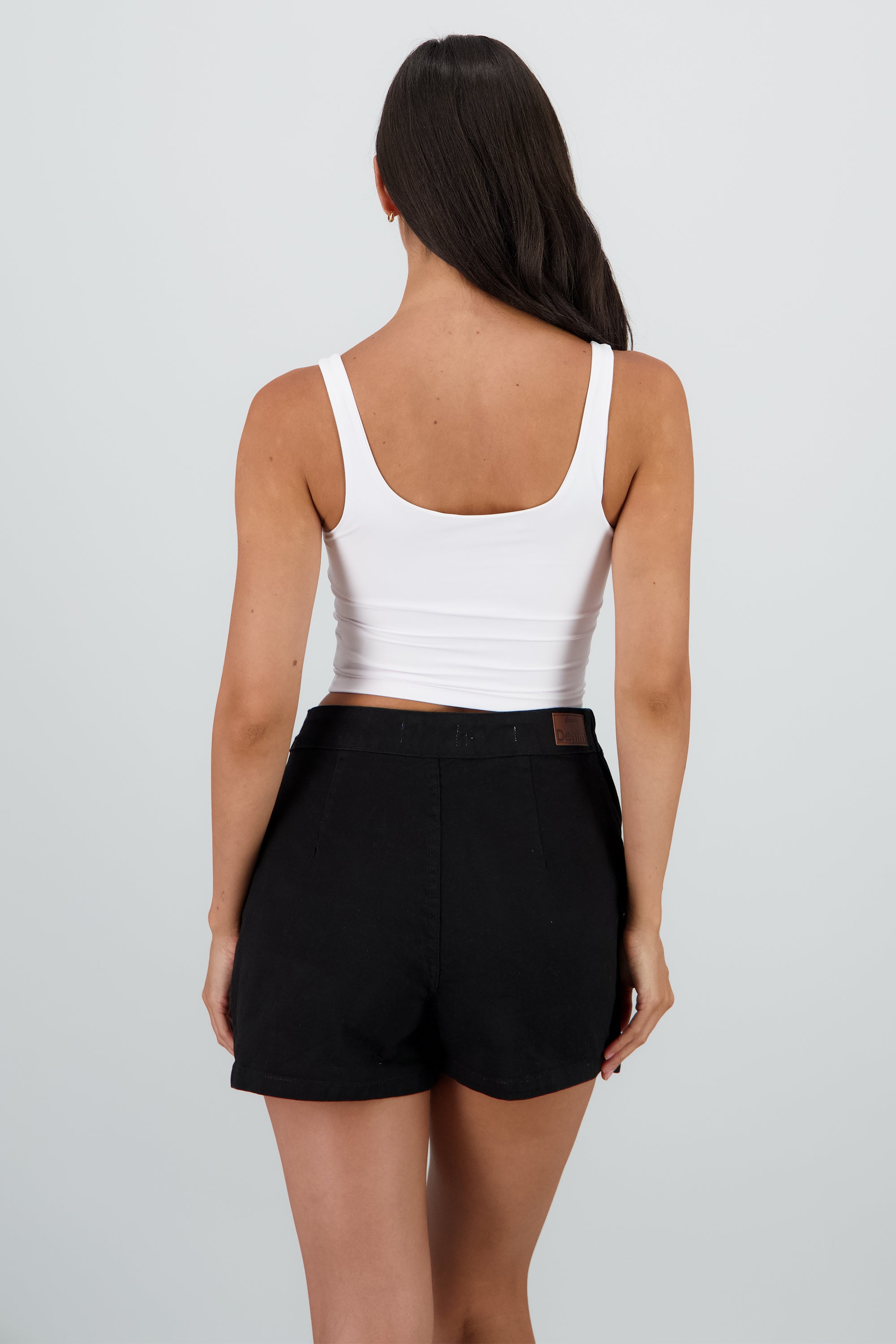Top tirantes cuello redondo BLANCO