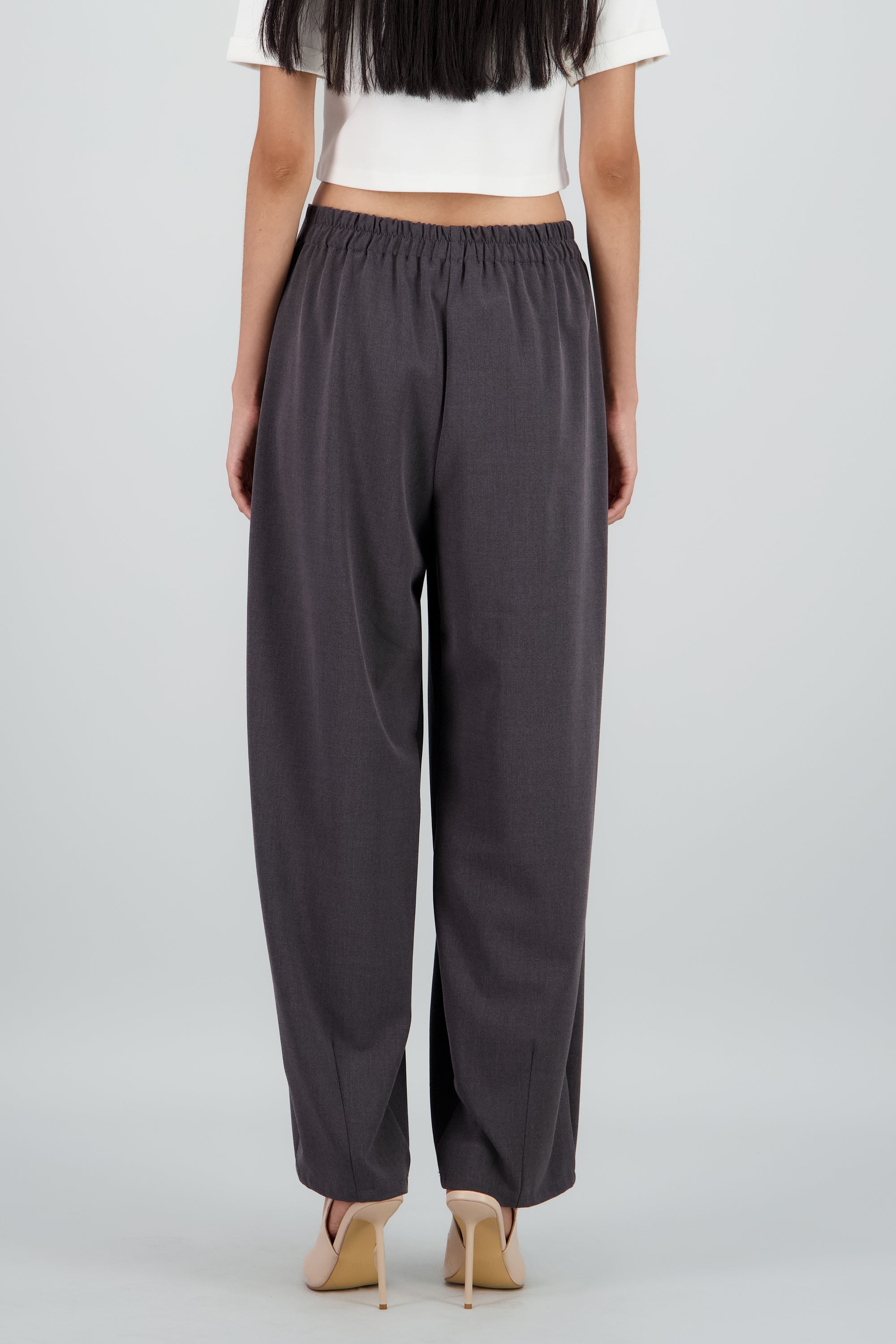 Pantalon pinzas GRIS