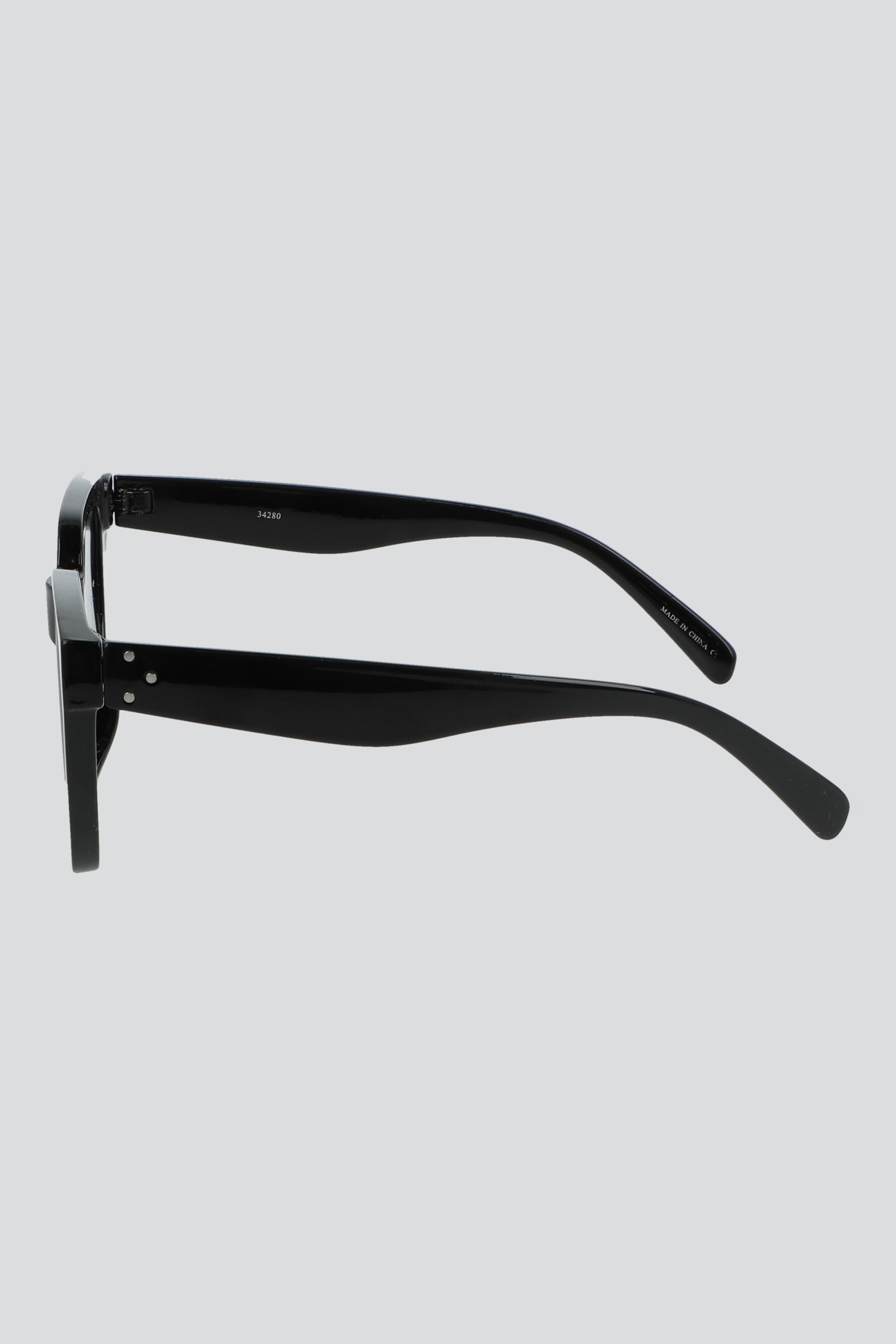 Lentes oversized ombre NEGRO