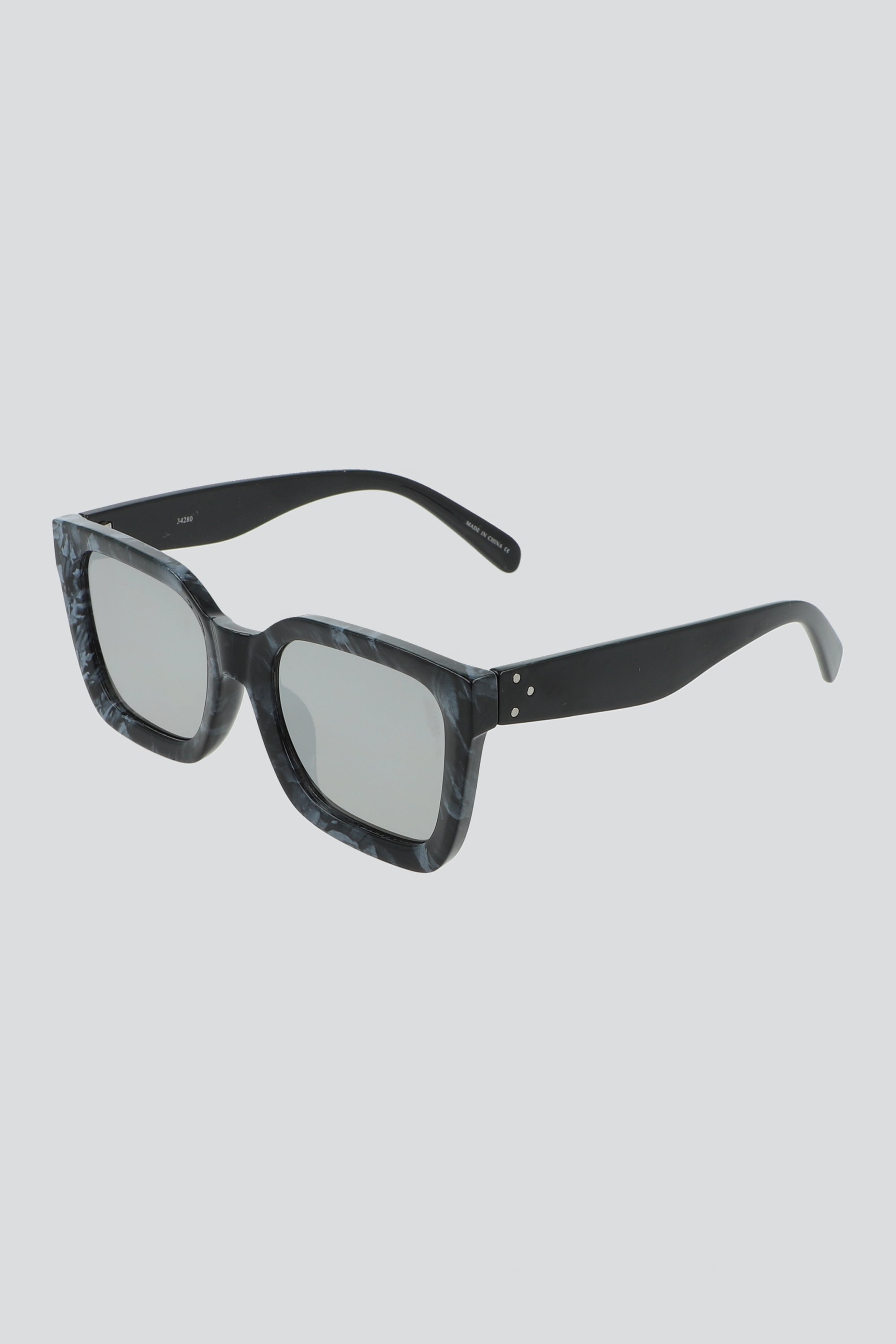 Lentes oversized ombre GRIS