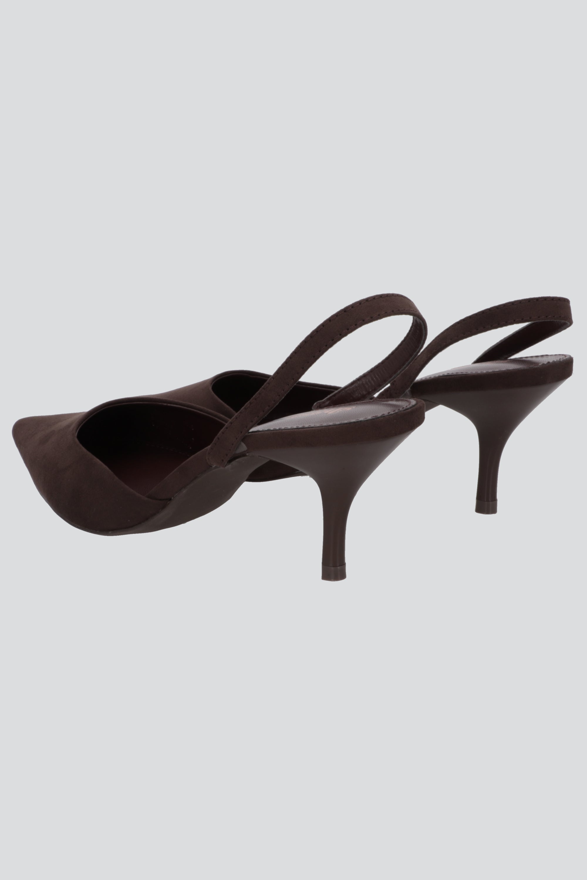 Tacon pointy slingback CAFE
