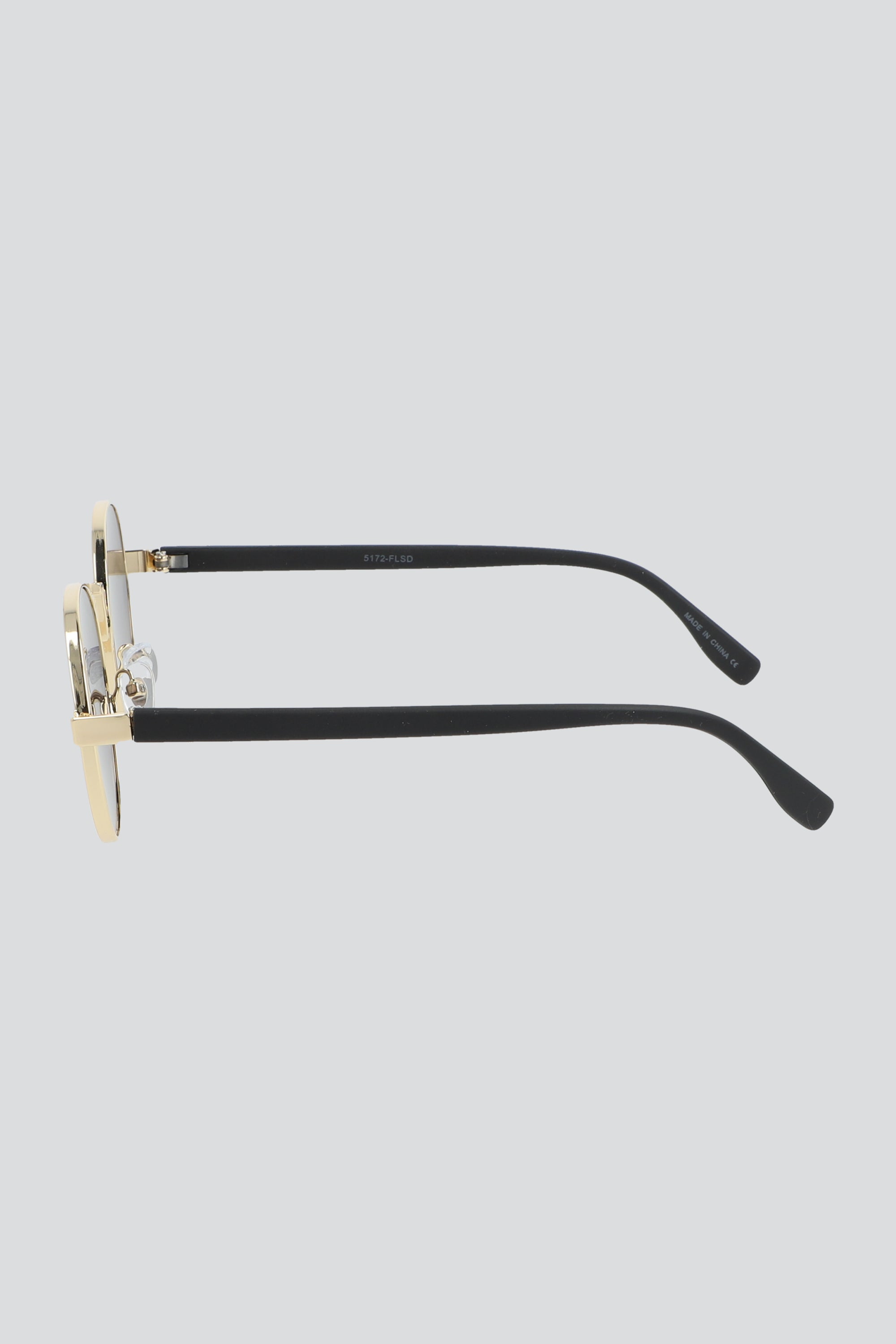 Lentes de sol redondos NEGRO COMBO