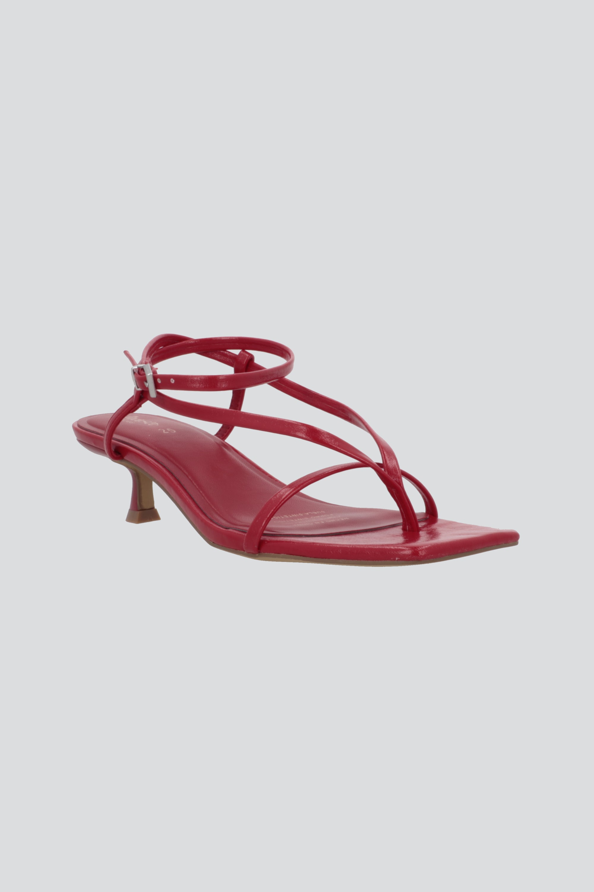 Tacon pata de gallo tiras ROJO