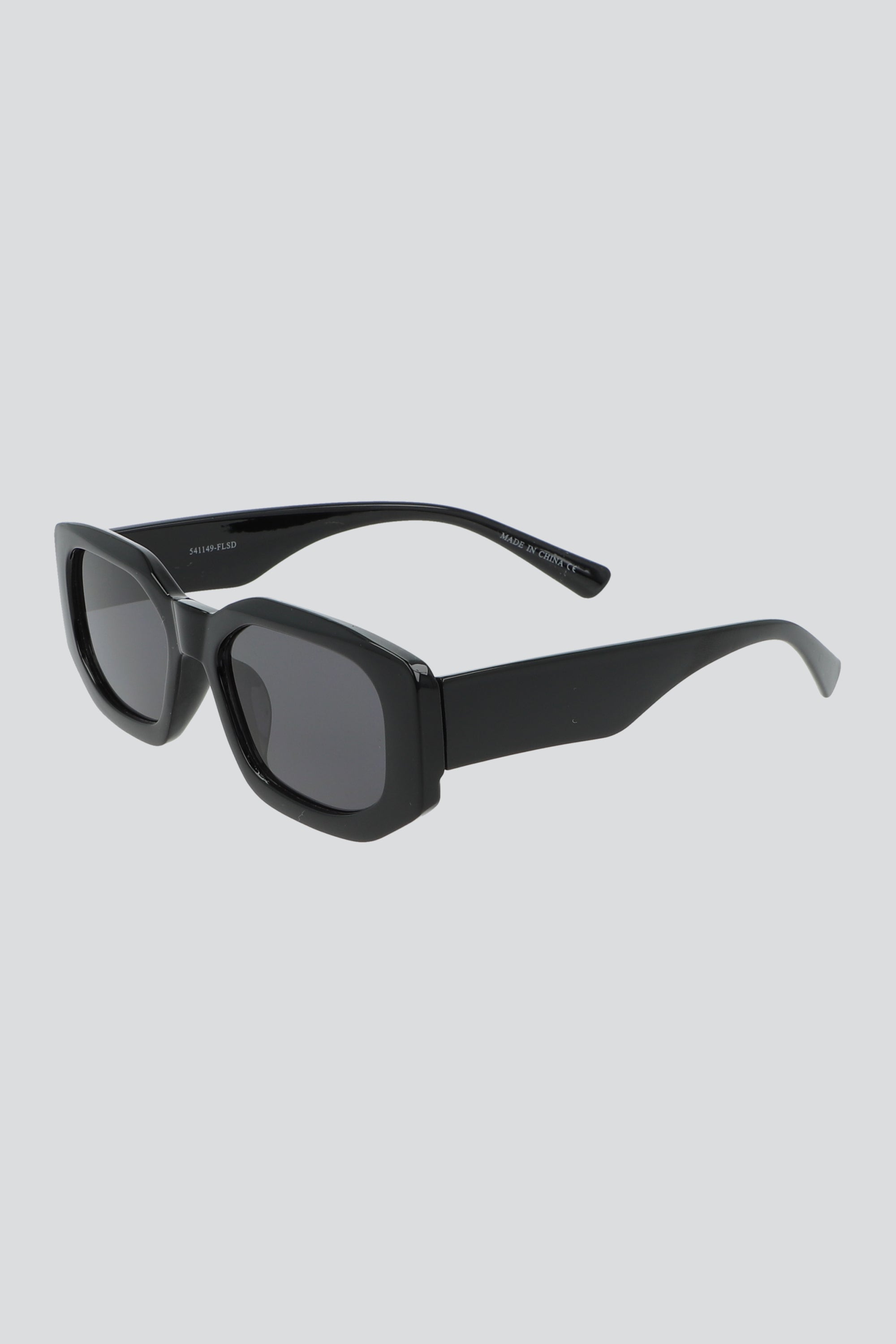 Lentes de sol cuadrados NEGRO