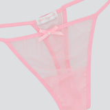 Vestido mesh tanga
