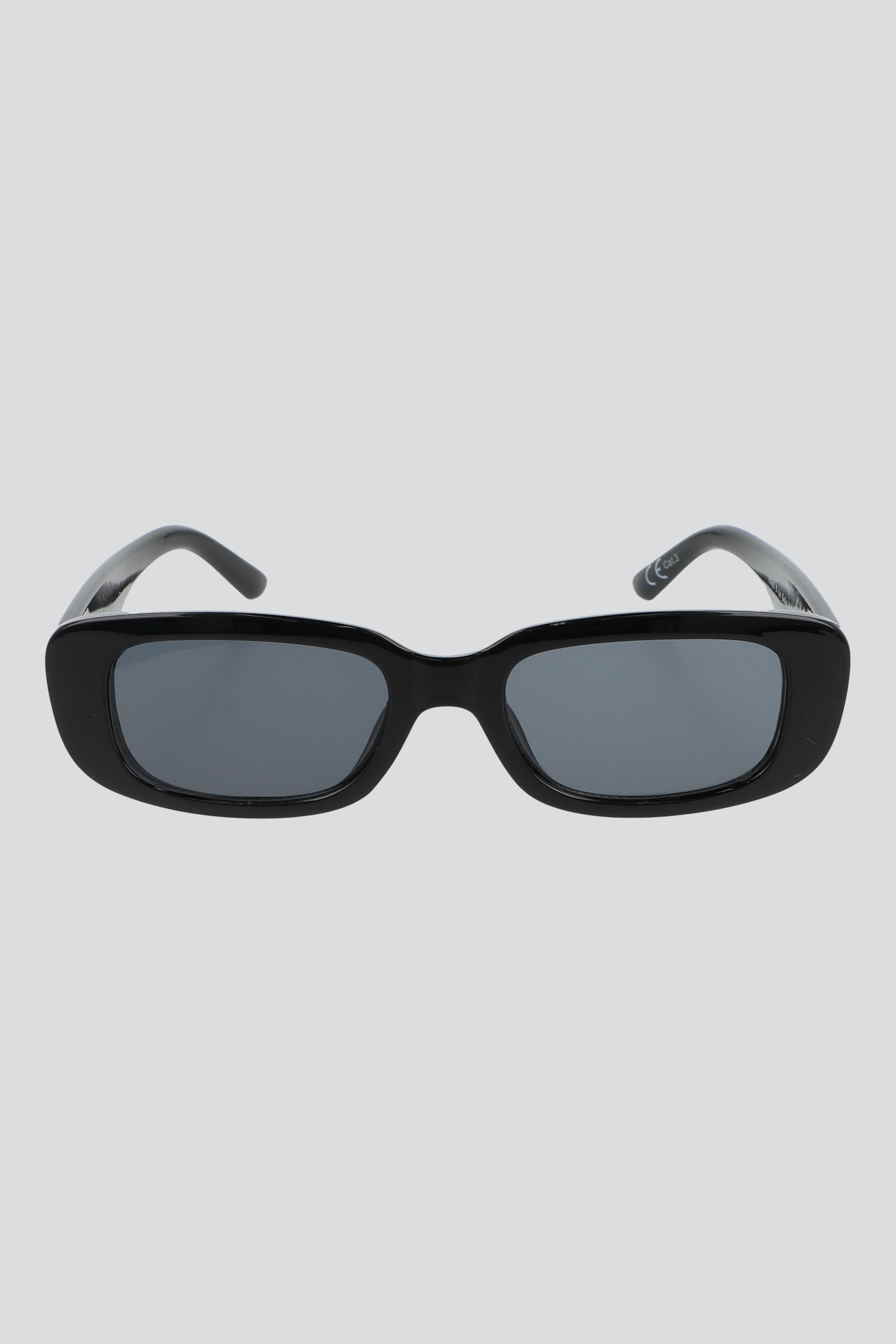 Lentes rectangulo traslucido NEGRO