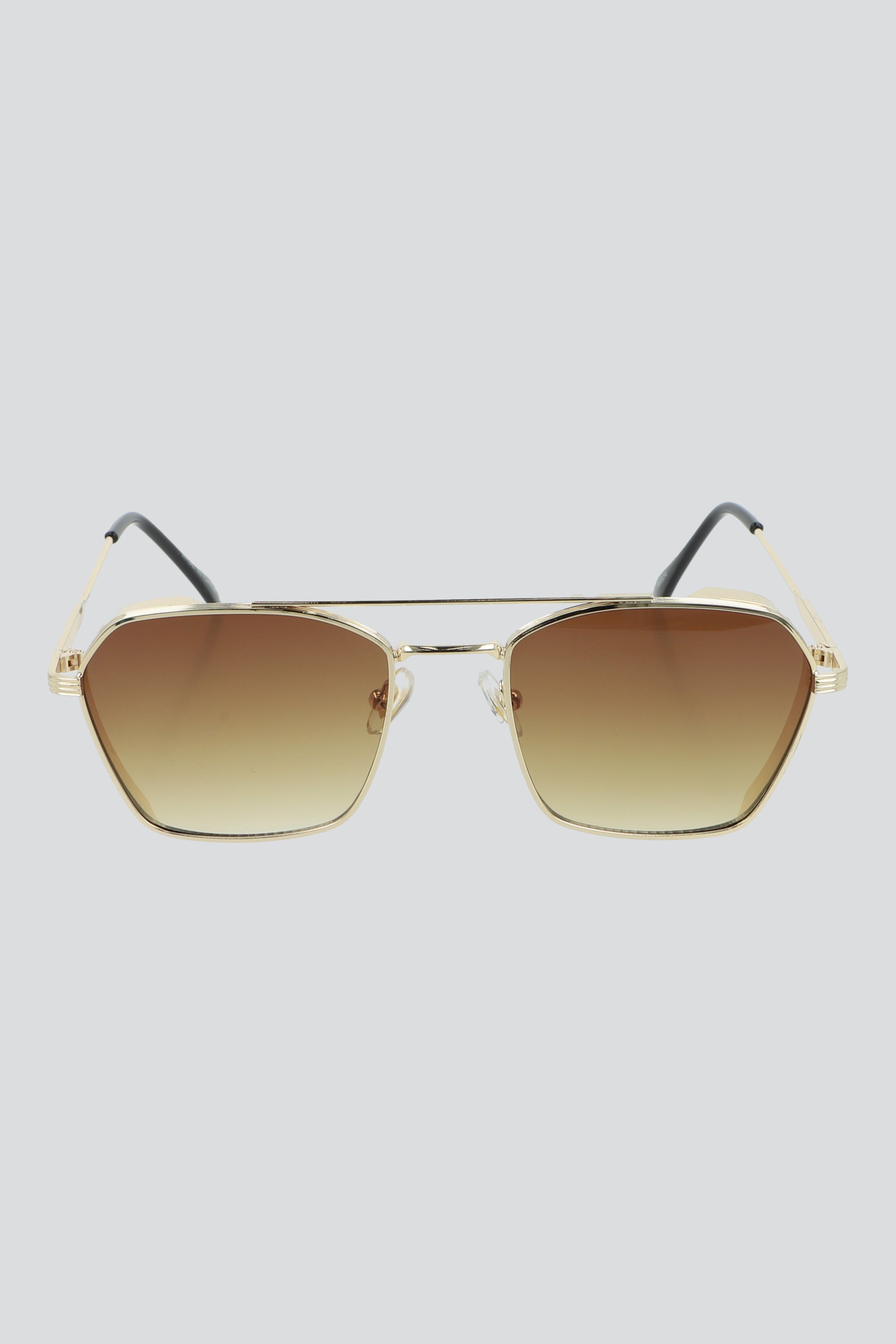 Lentes semiredondo ombre AMARILLO