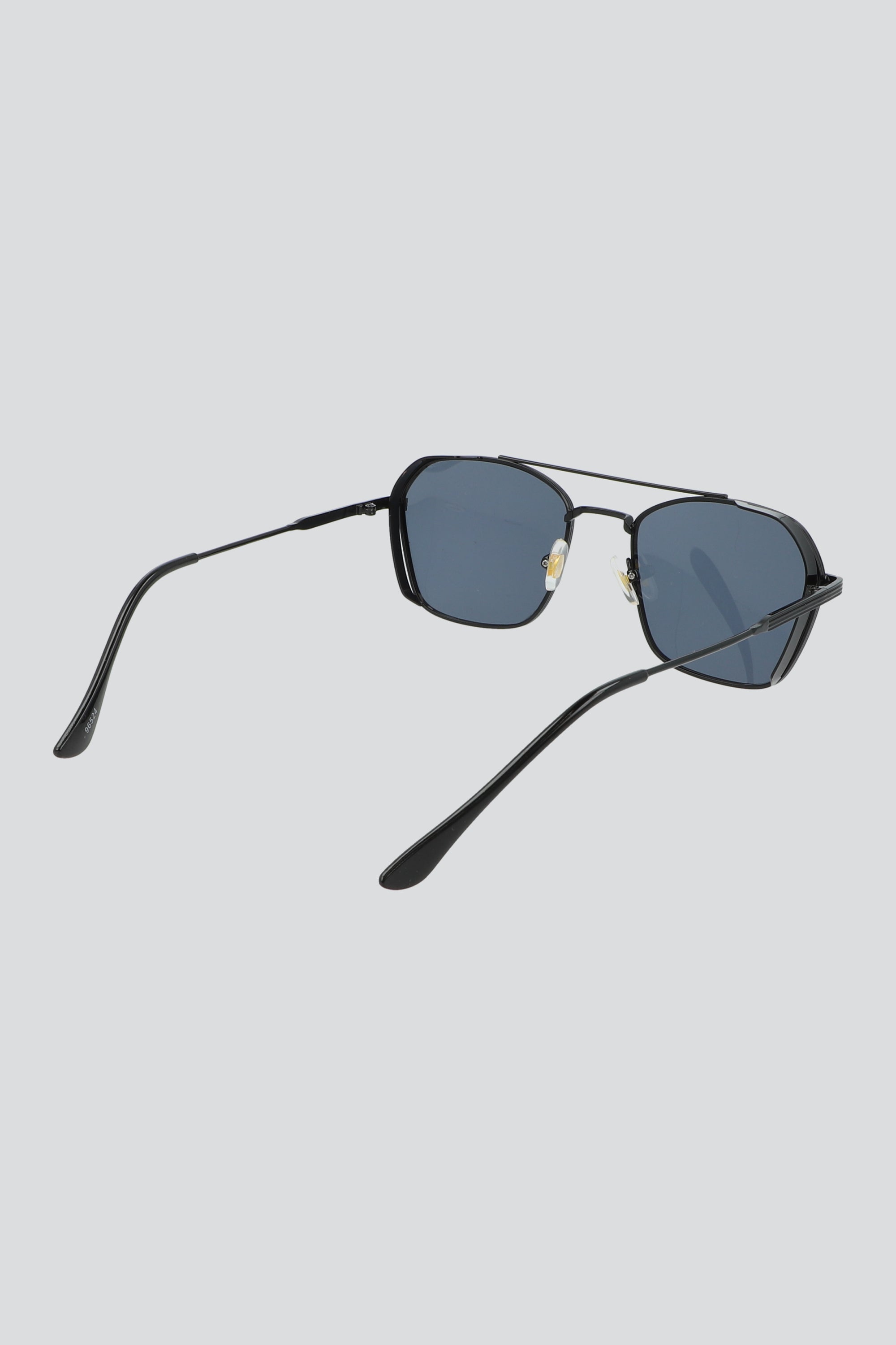 Lentes semiredondo ombre NEGRO