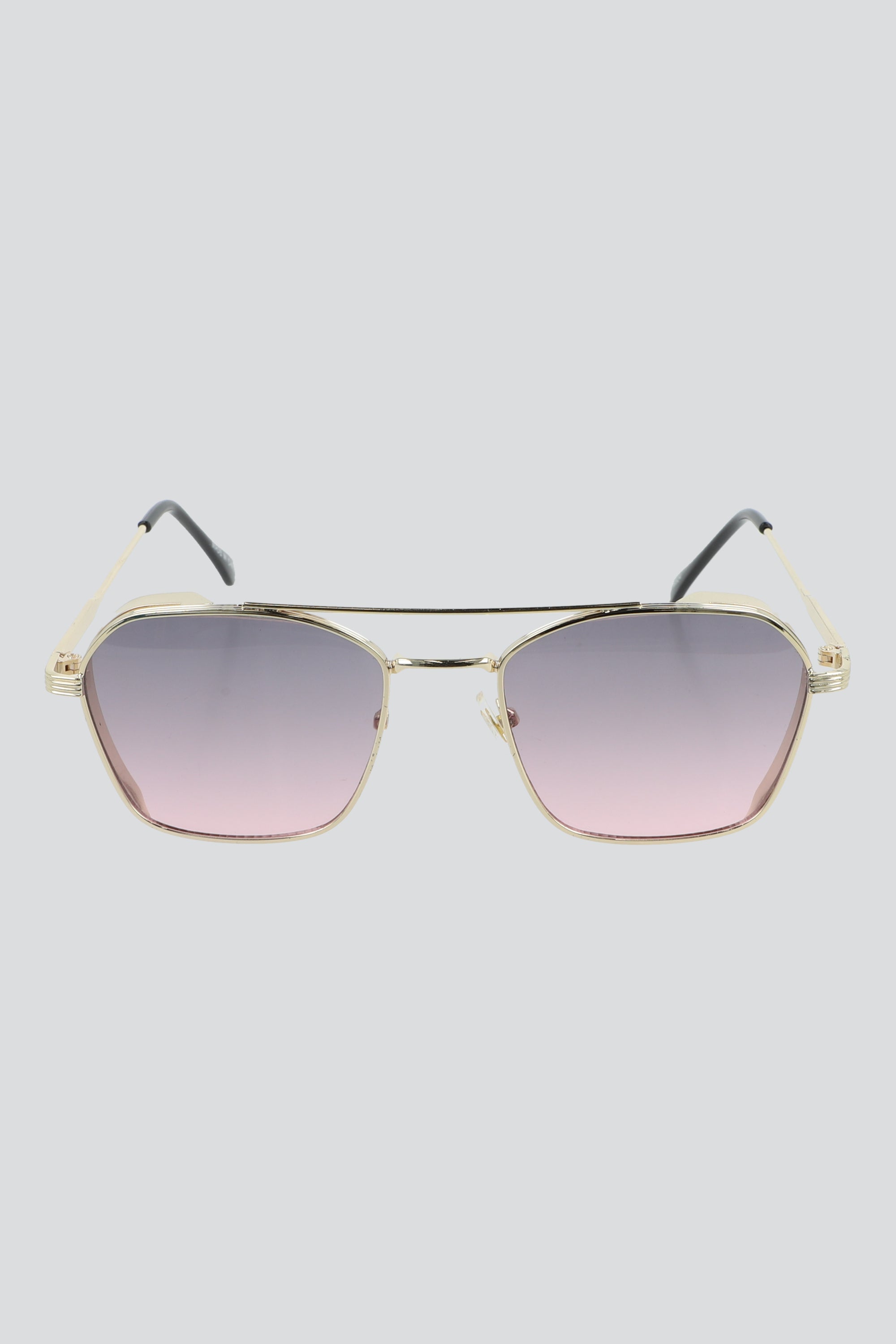 Lentes semiredondo ombre ROSA