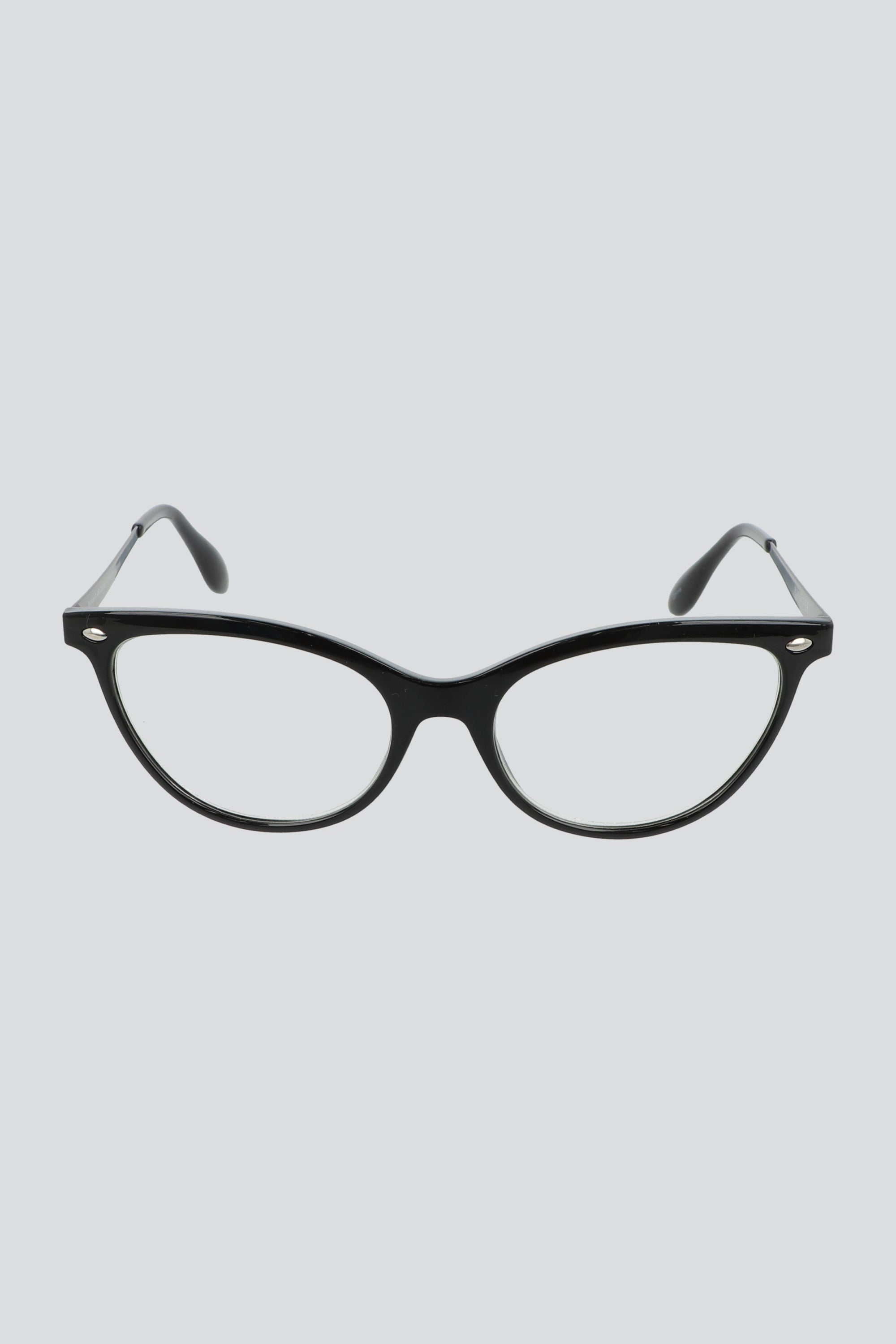 Lentes cateye luz azul NEGRO