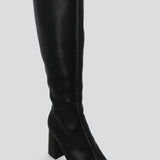 Bota alta rigida