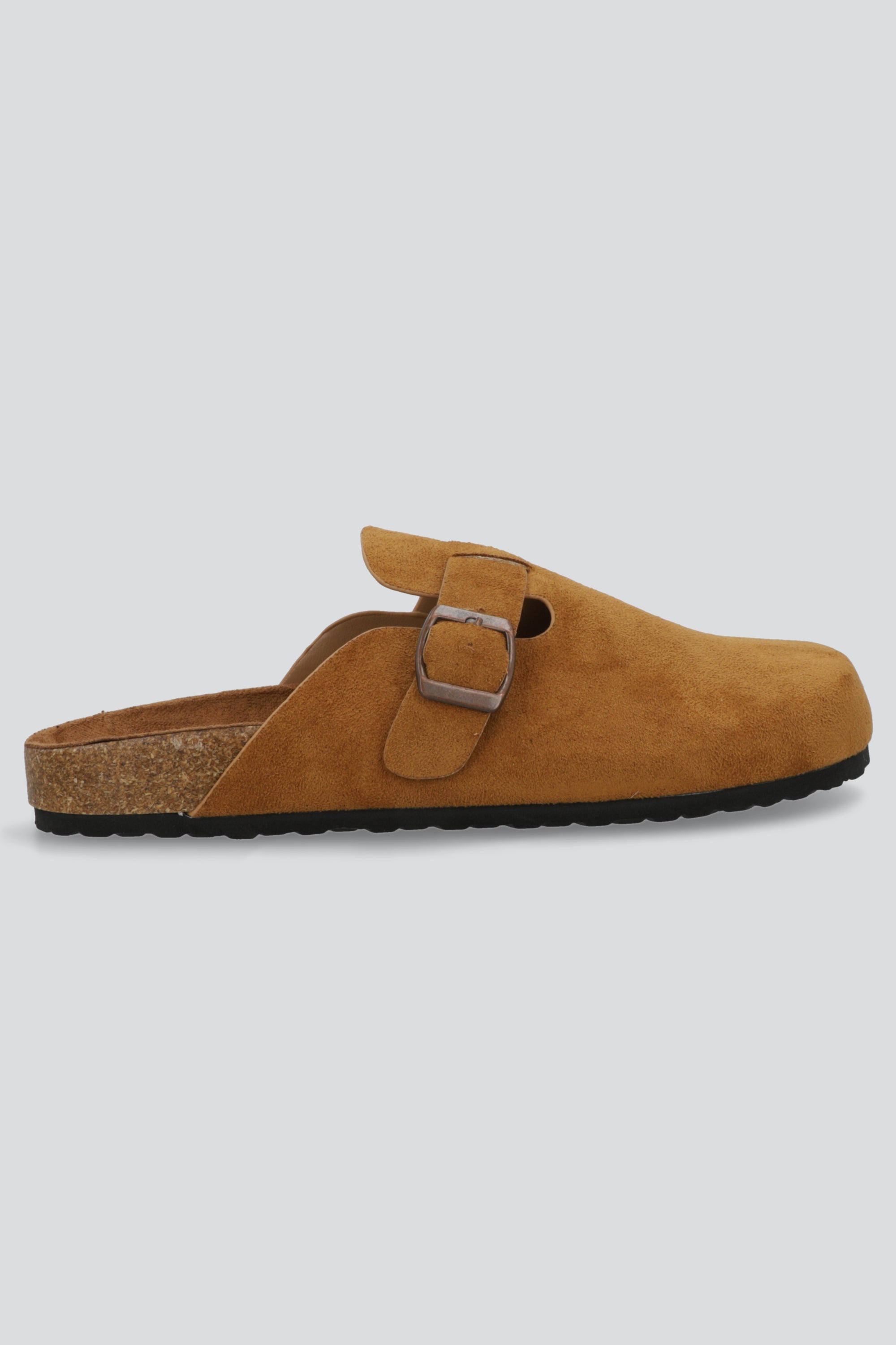 Zueco clasico suede CAMELLO