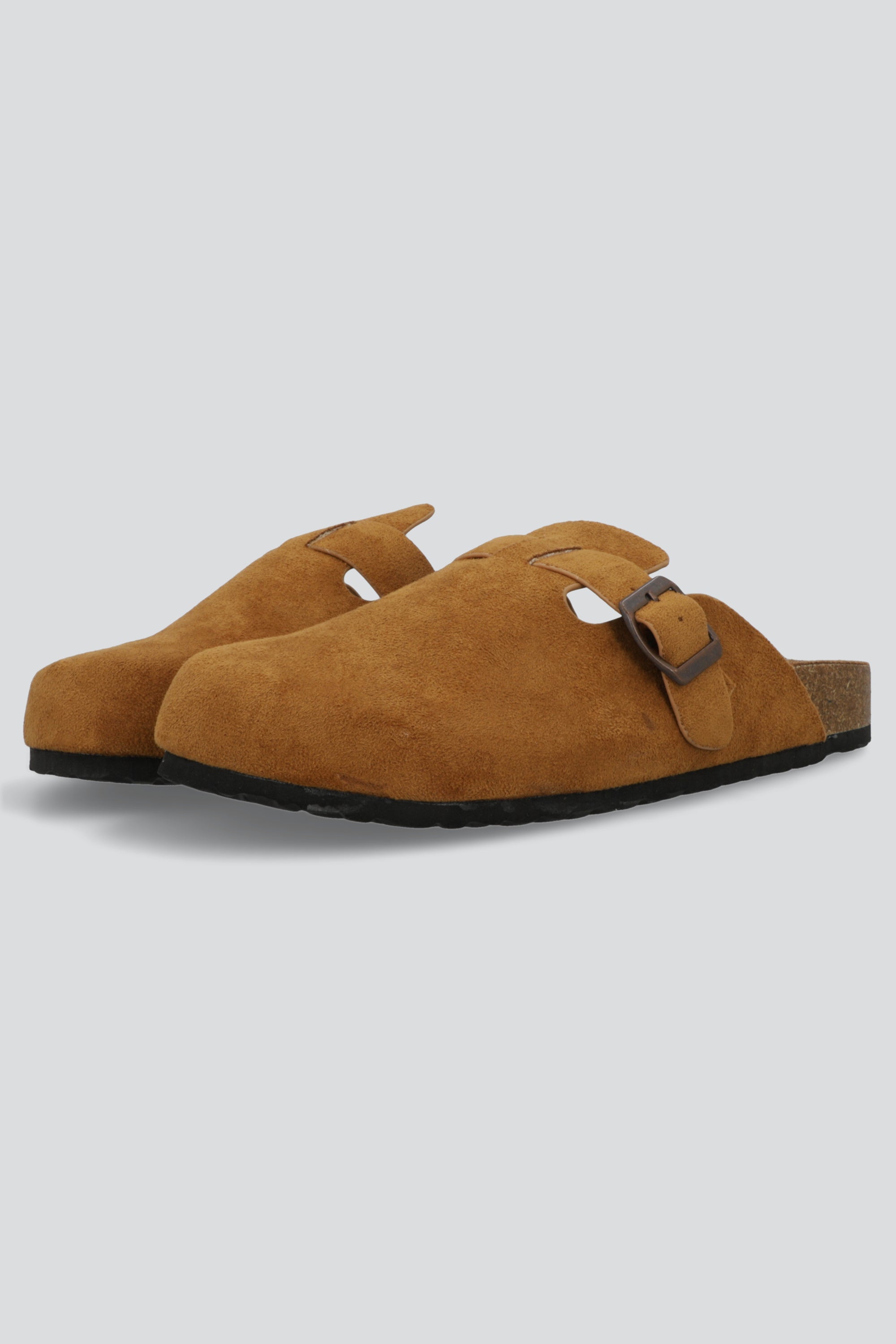 Zueco clasico suede CAMELLO