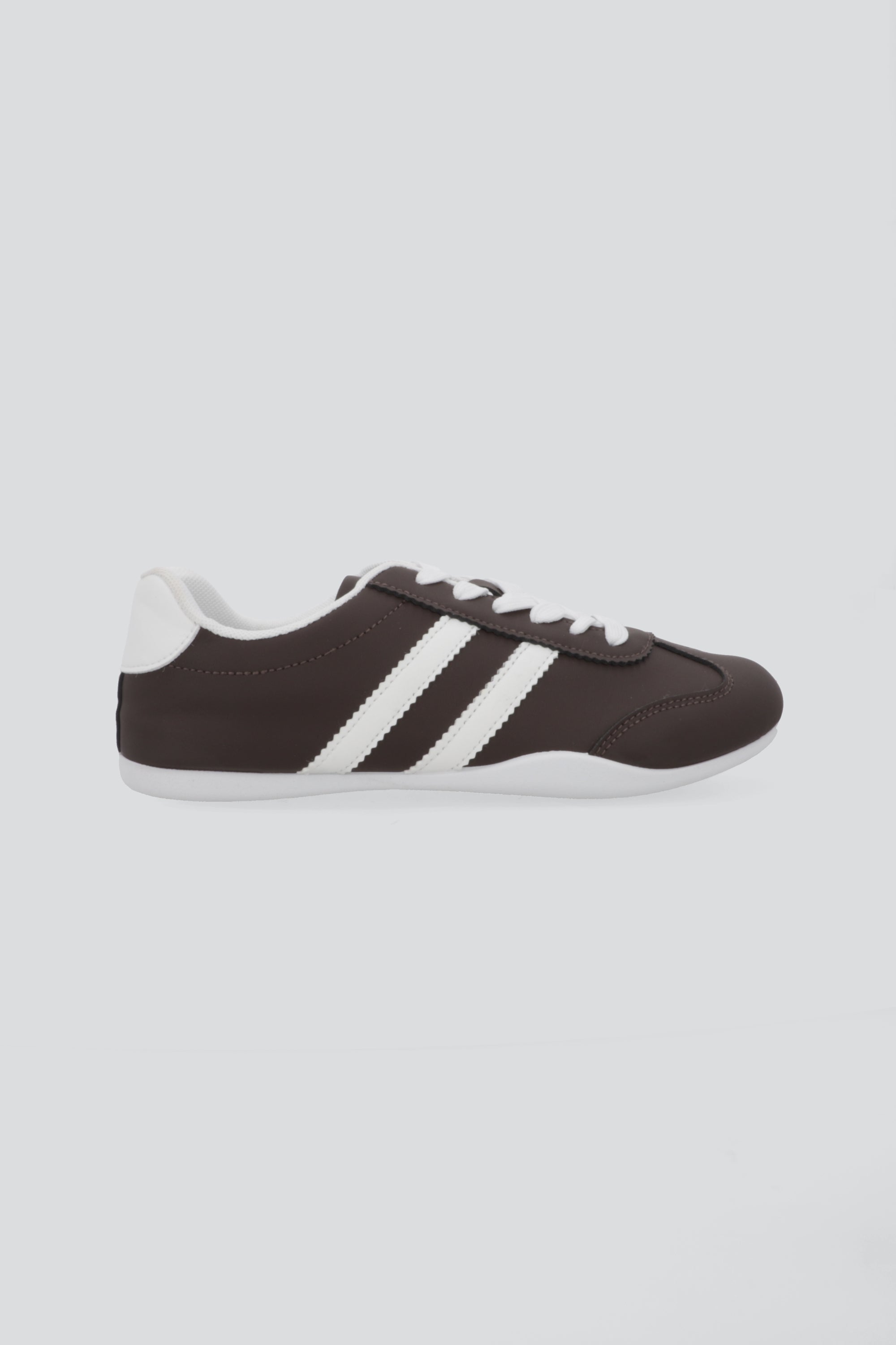 Tenis estilo retros dos lineas CAFE
