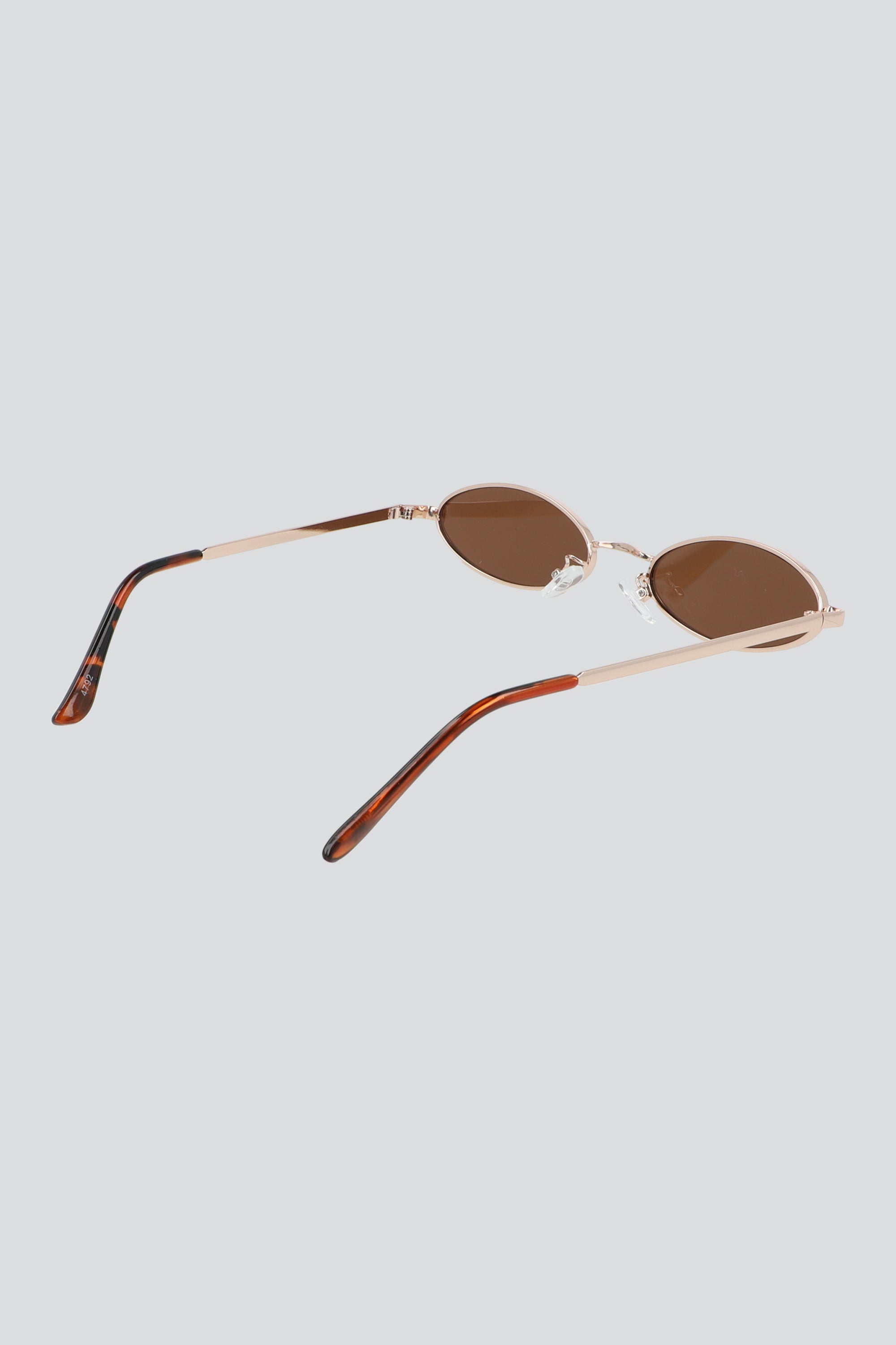 Lentes de sol ovalados NEGRO COMBO