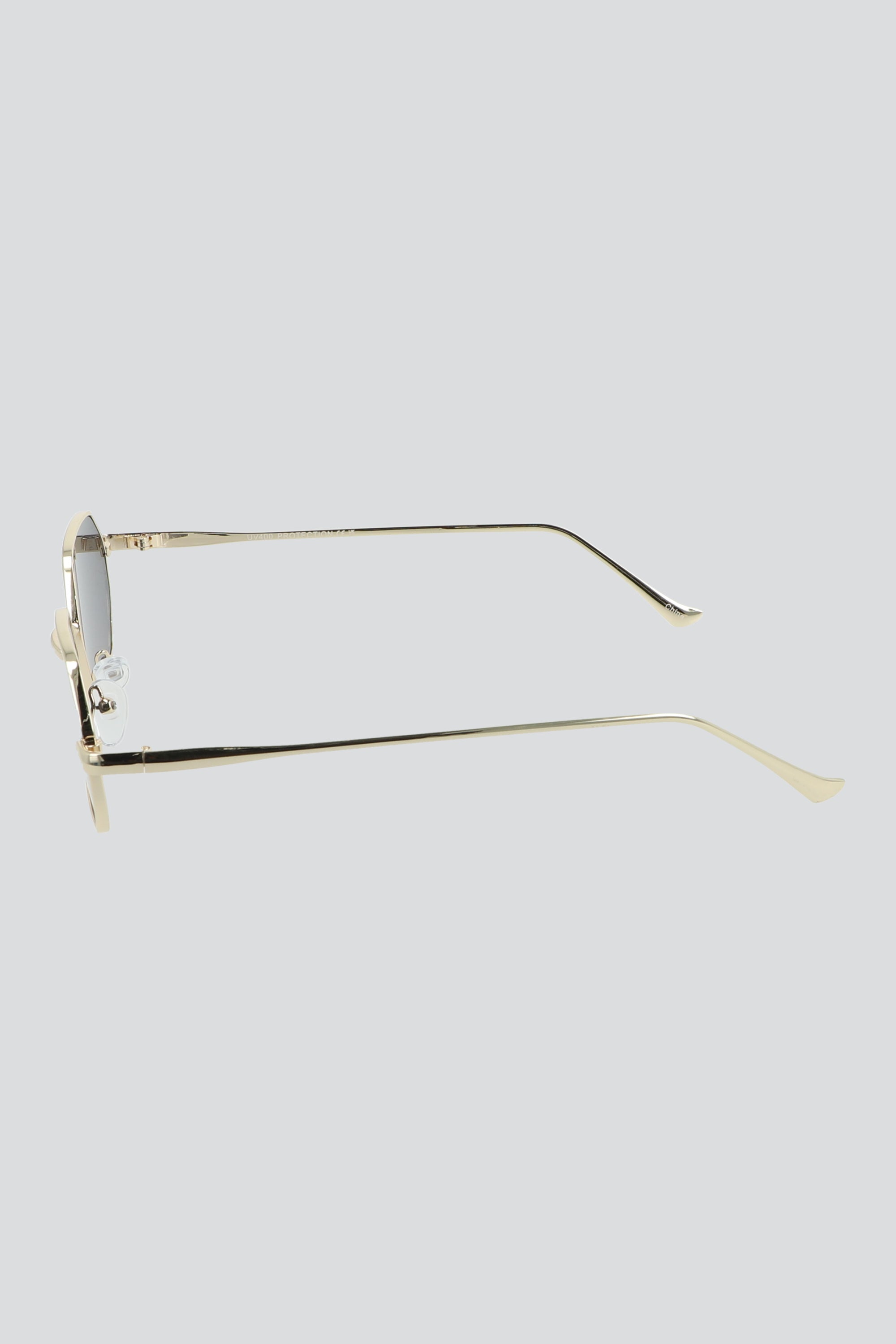 Lentes oscuros semiredondos ORO