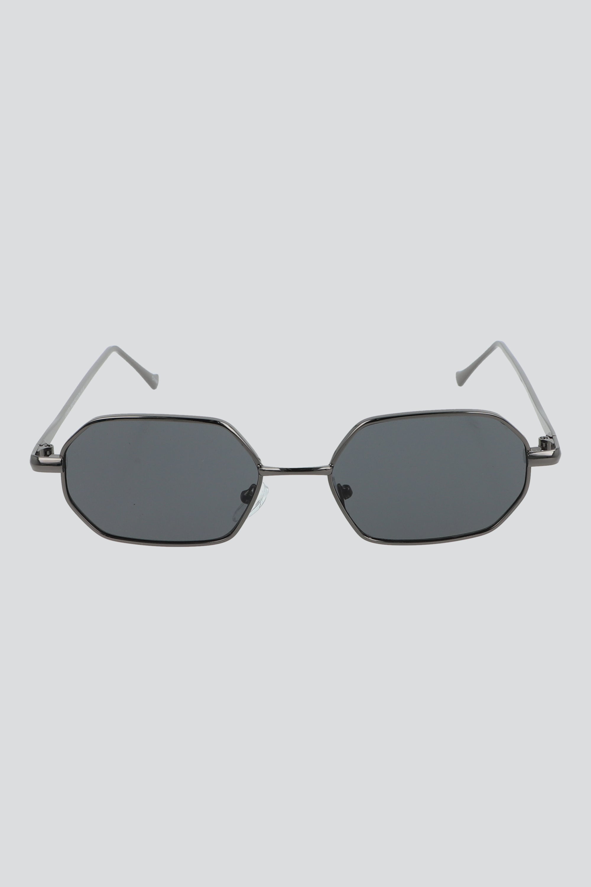 Lentes oscuros semiredondos NEGRO