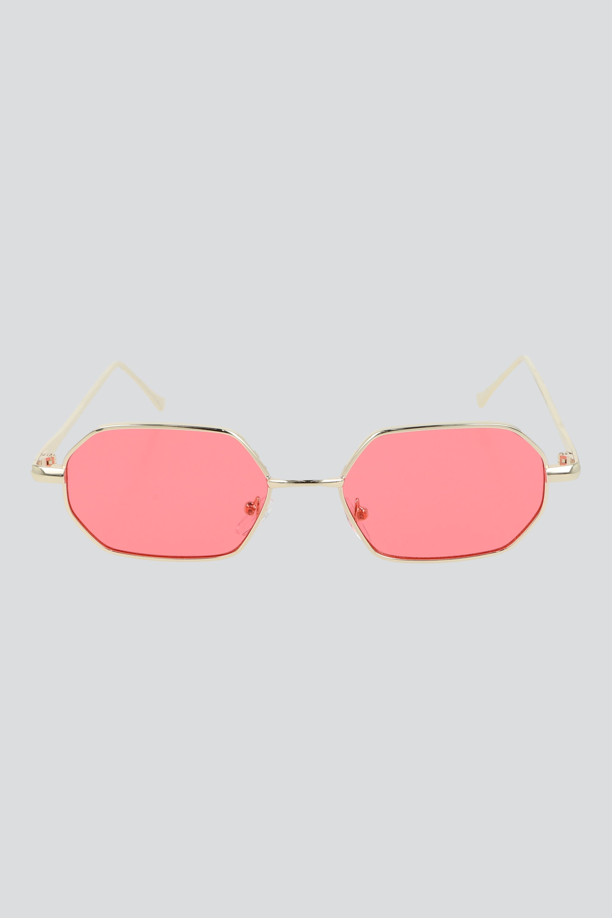 Lentes semiredondos colores ROJO